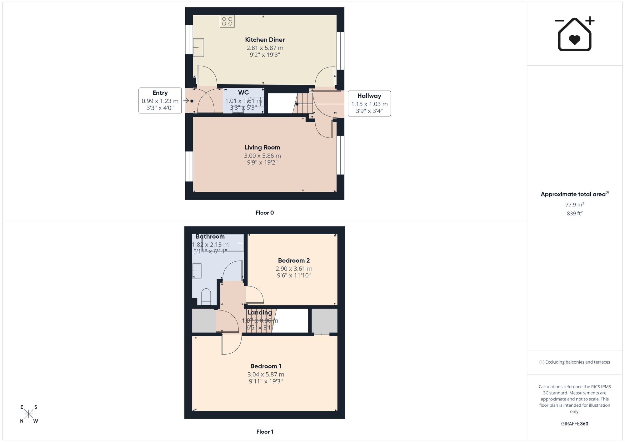 6 Boot & Shoe Close, Haverfordwest floorplan