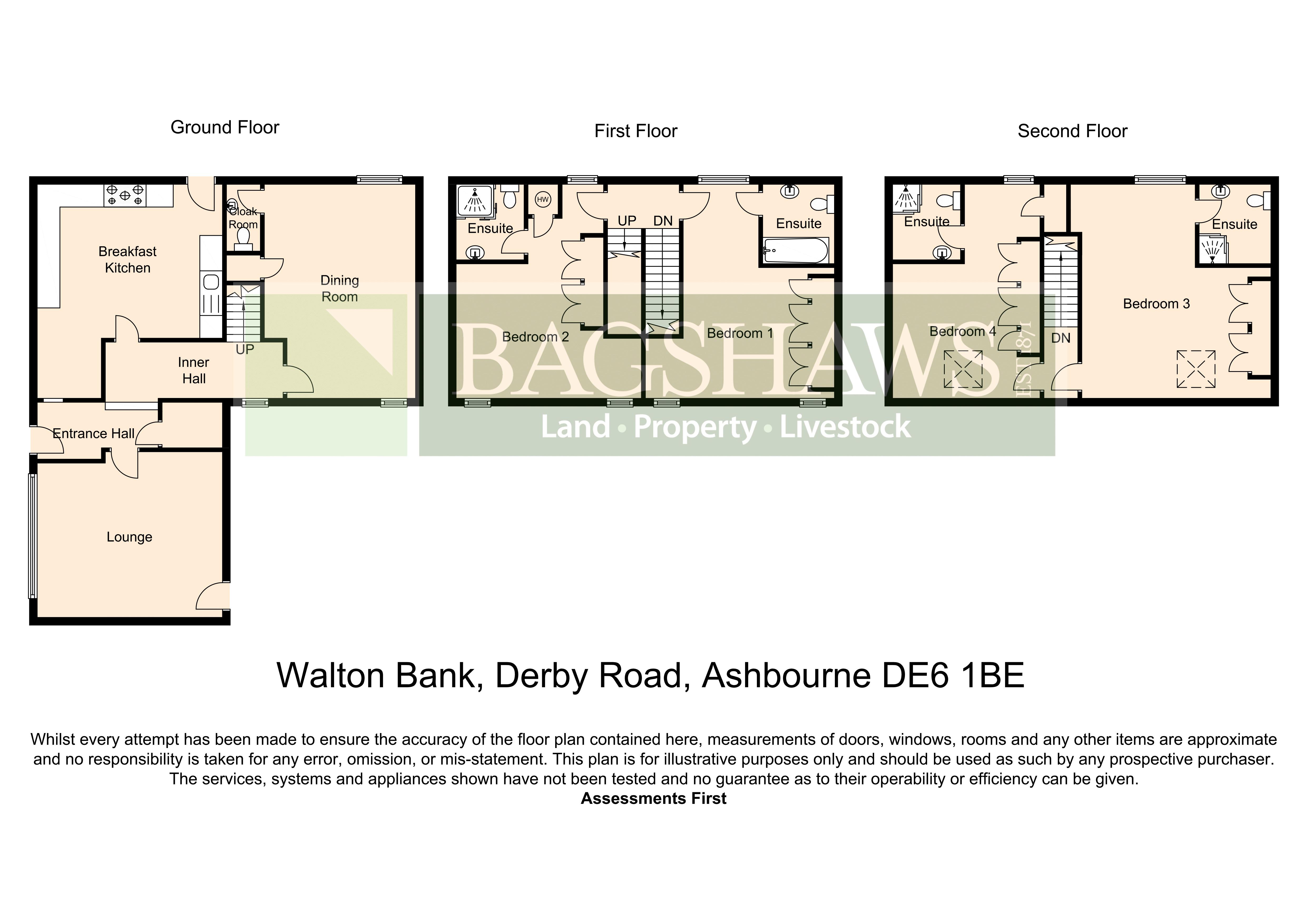 4 Bedrooms  for sale in 2 Waterloo House, Derby Road, Ashbourne DE6