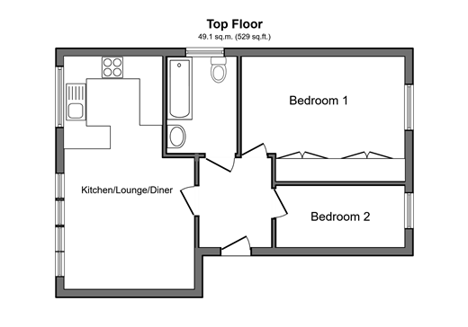 Overton Drive, Romford floorplan