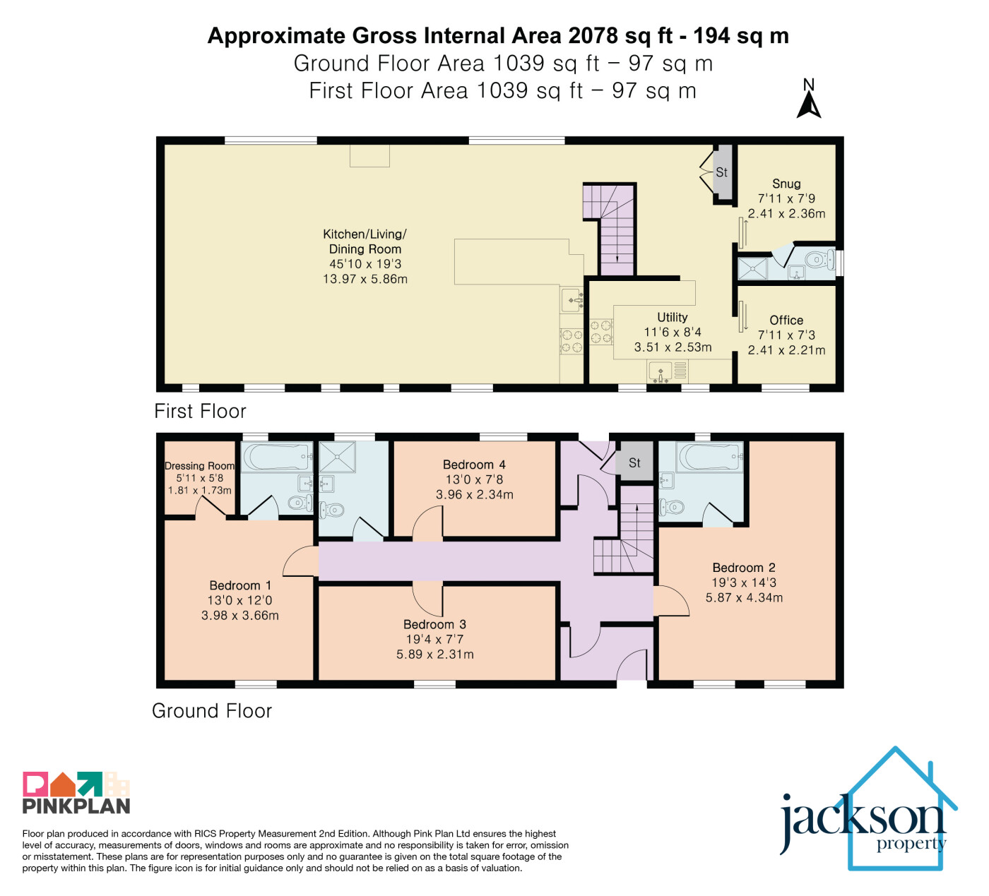 1 Merryhill Park, Hereford floorplan