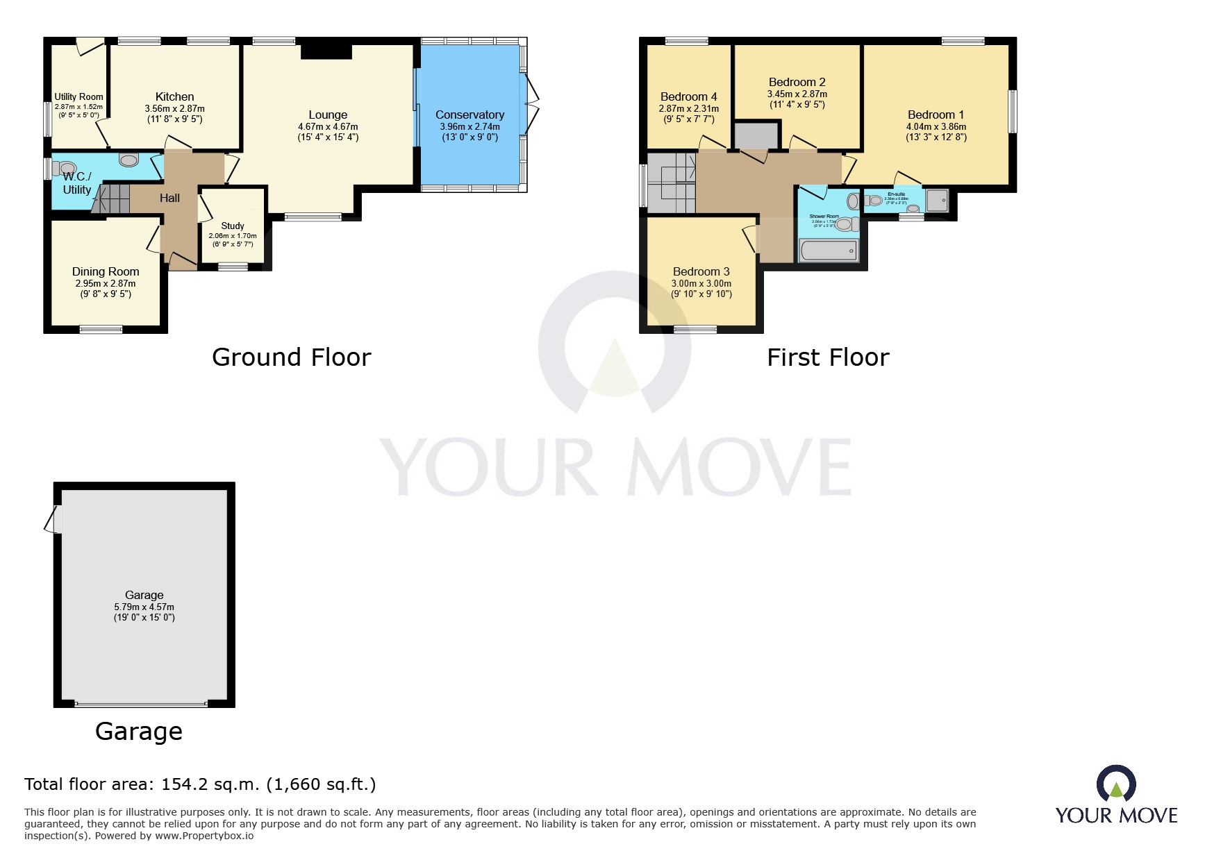 57, Manor Way, East Sussex floorplan