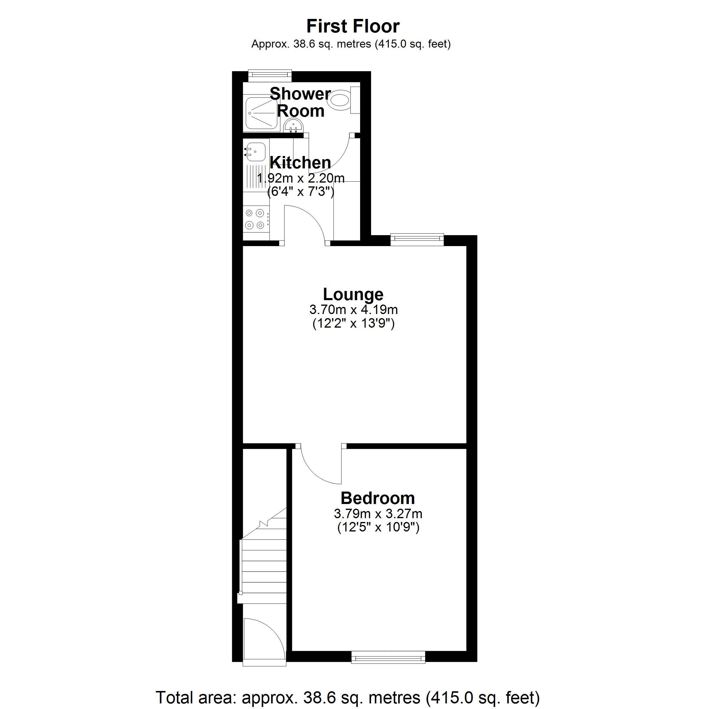 Canterbury Street, Gillingham floorplan