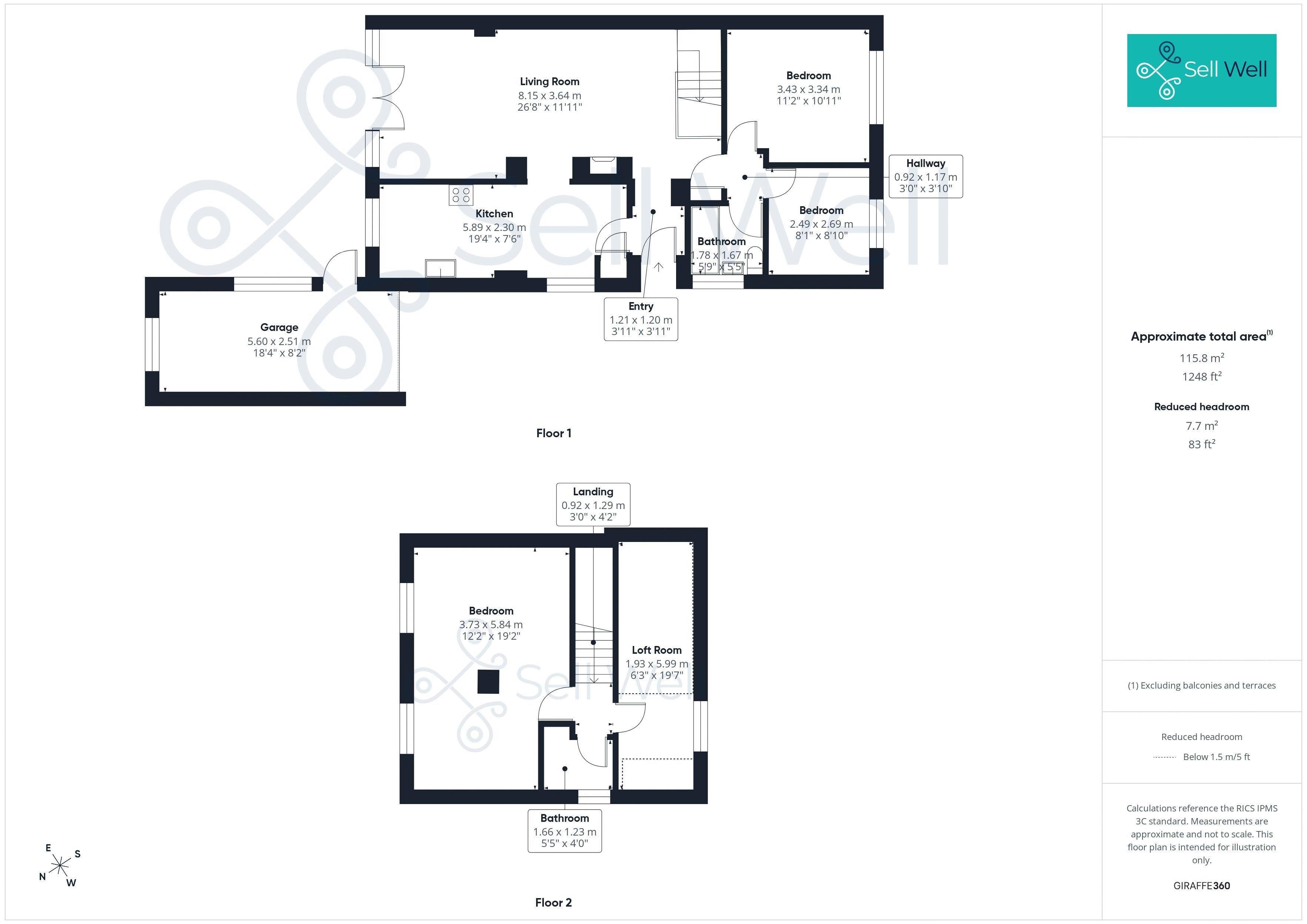 18, Lawefield Crescent, Manchester floorplan