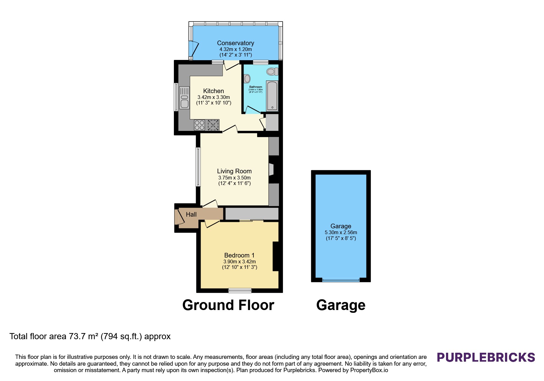 7a, Frome Place, Bristol floorplan