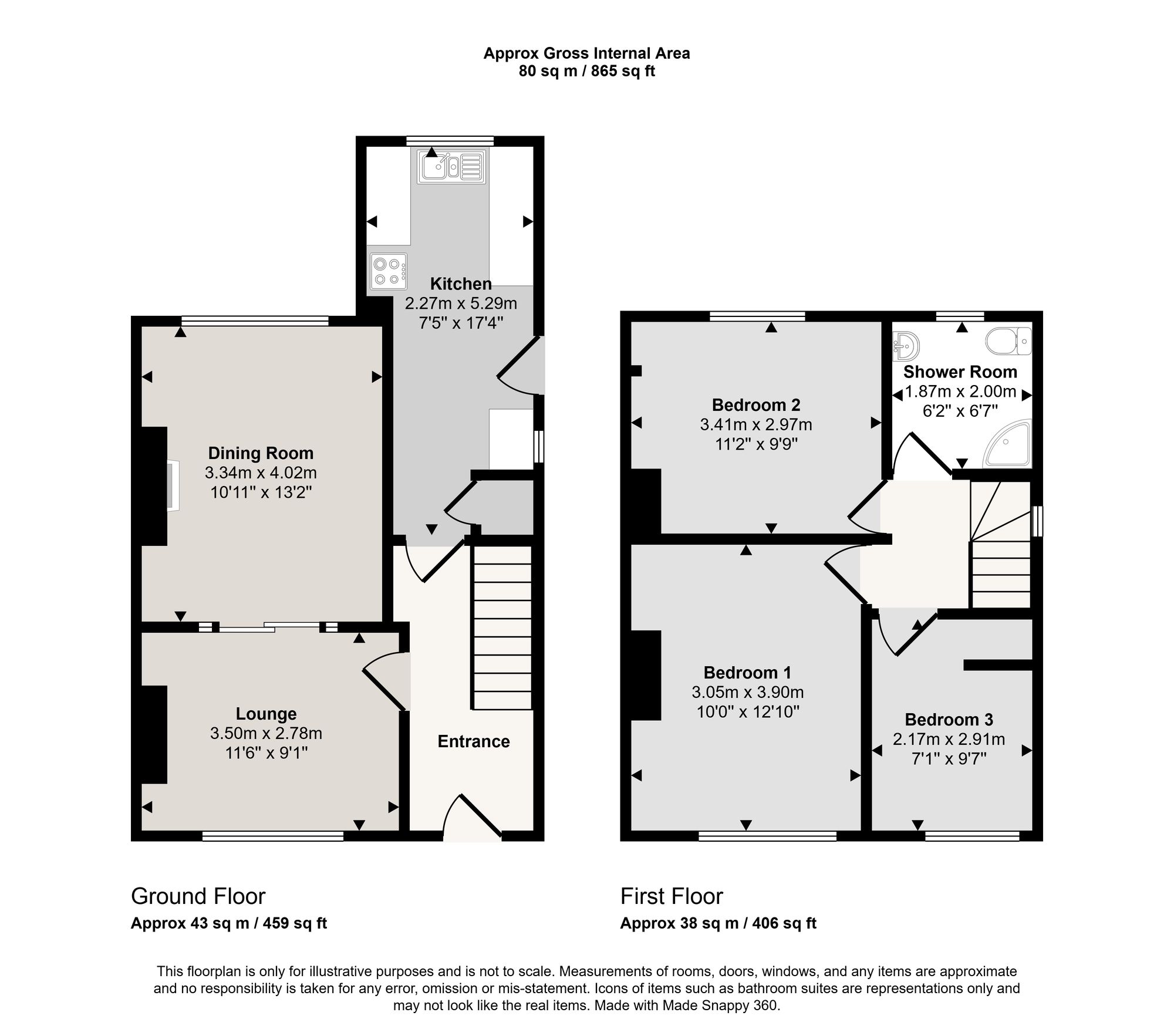 48 Fir Street, Manchester floorplan