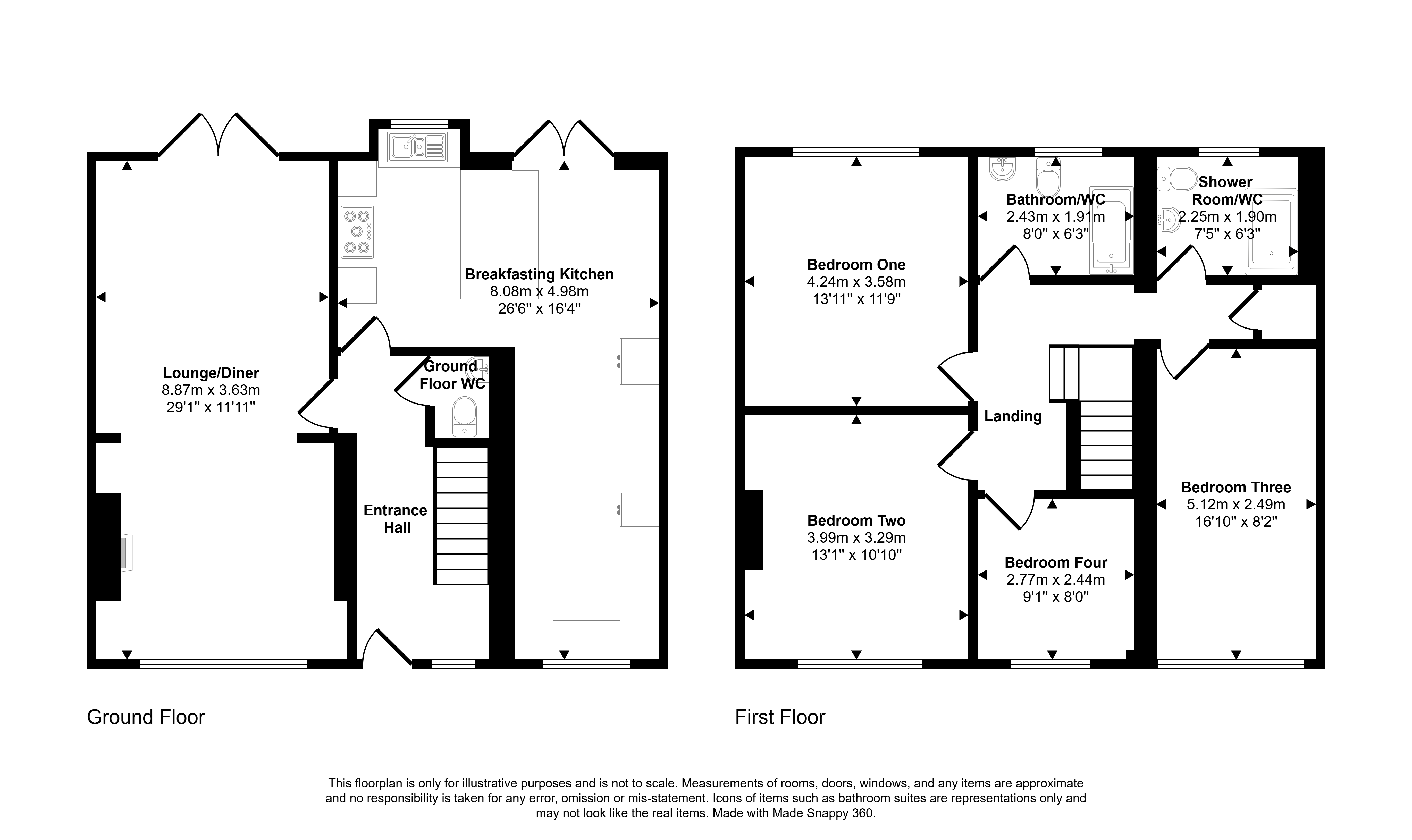 1, Southlands, Newcastle upon Tyne floorplan