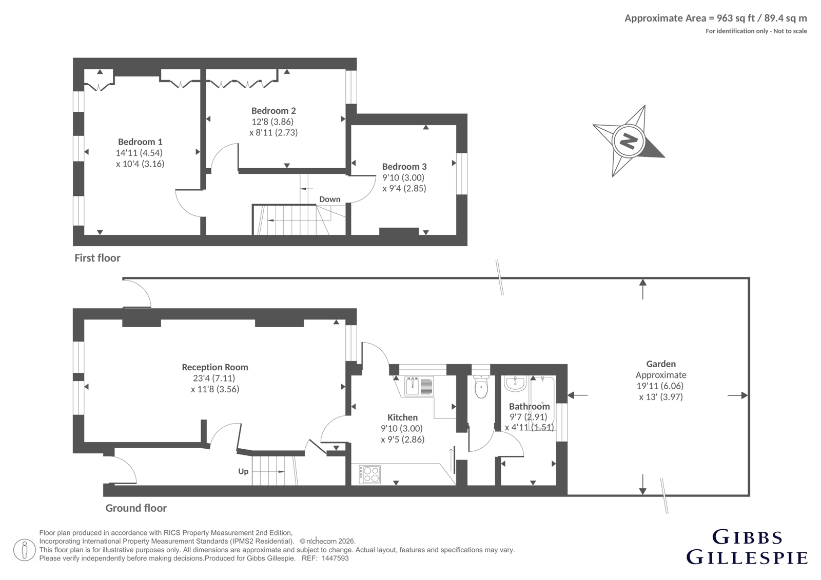 24, Church Gardens, London floorplan