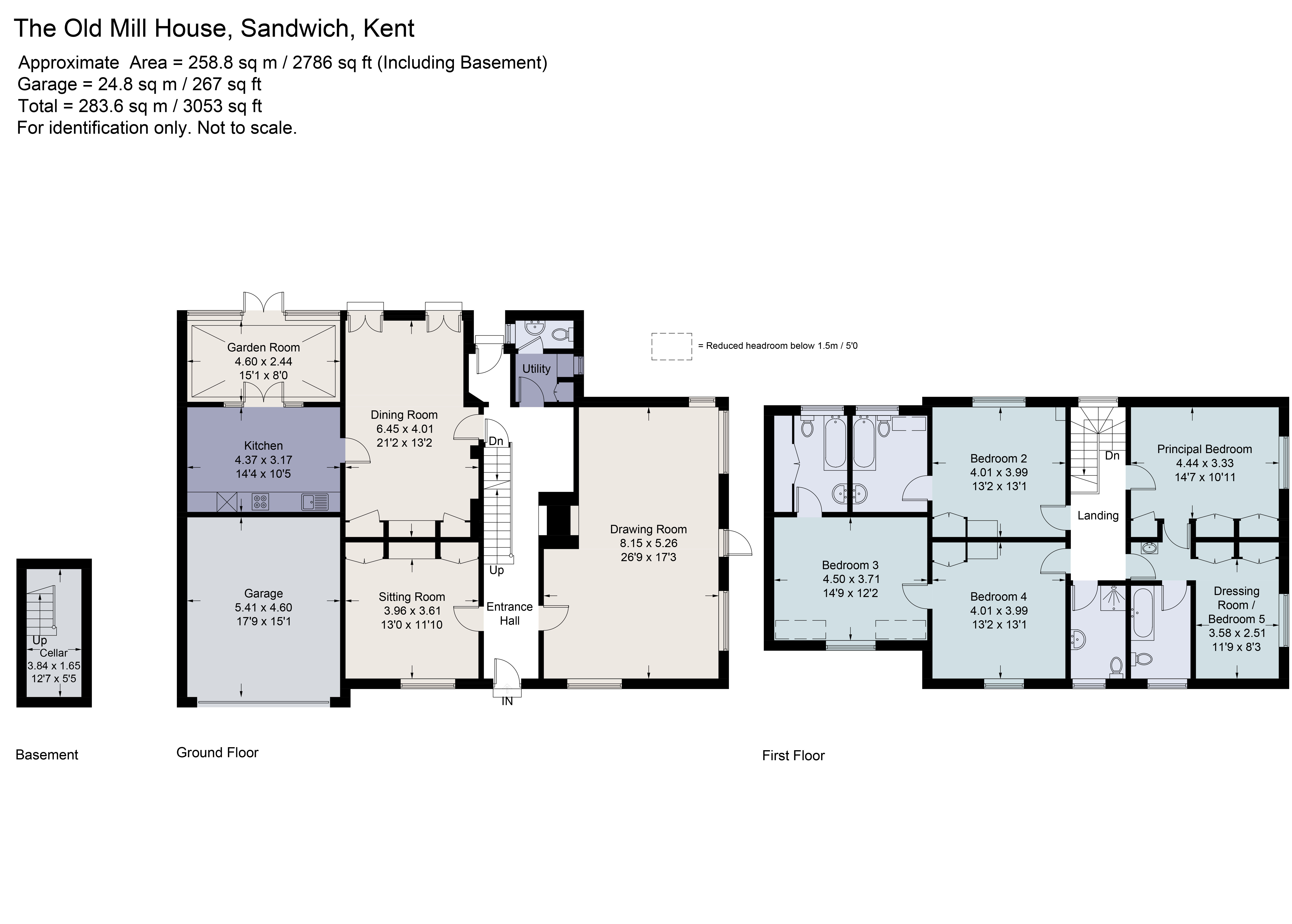 The Old Mill House,, Knightrider Street, Kent floorplan