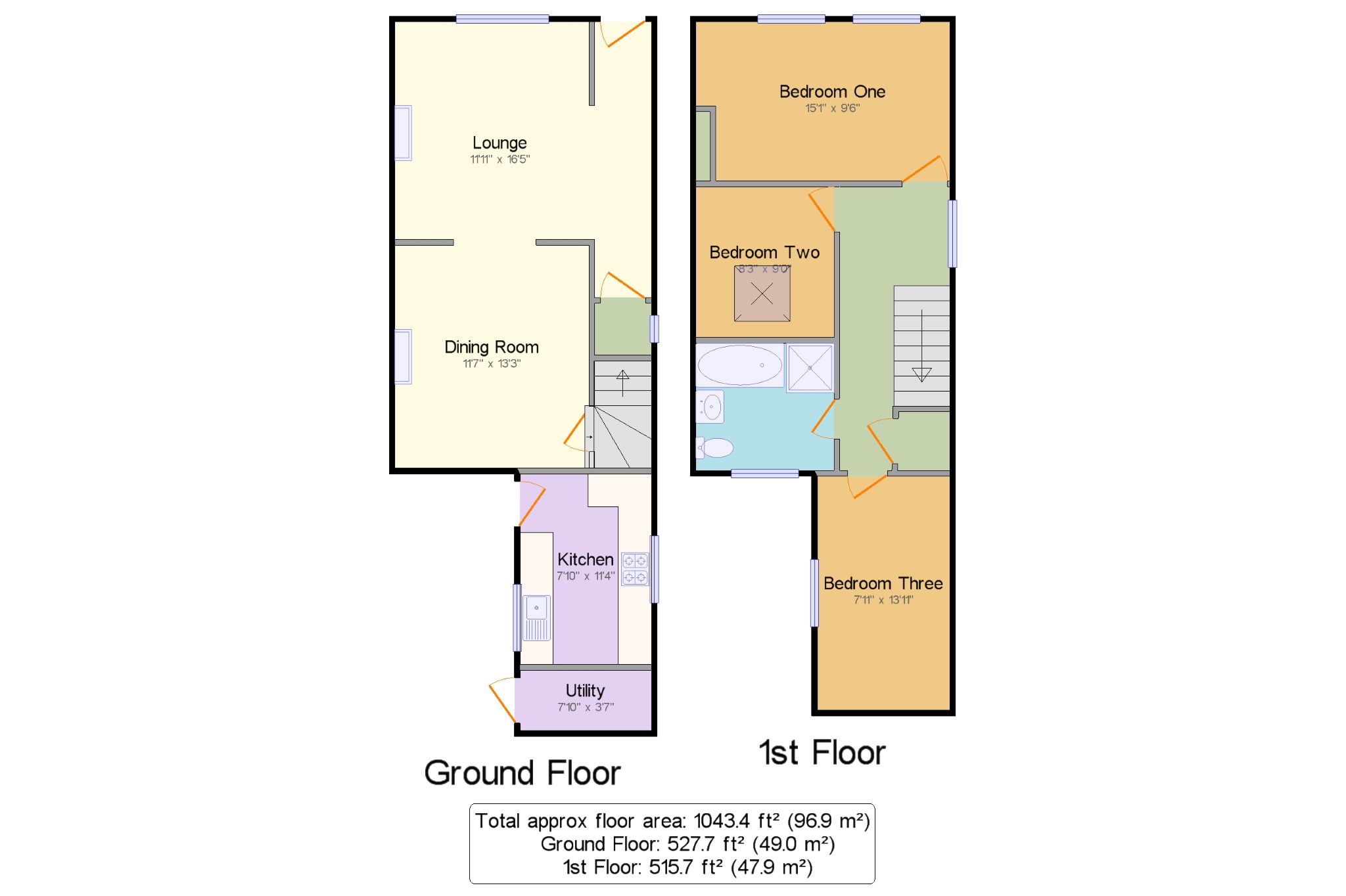 3 Bedrooms End terrace house for sale in Oak Bank, Newtown, Disley, Cheshire SK12