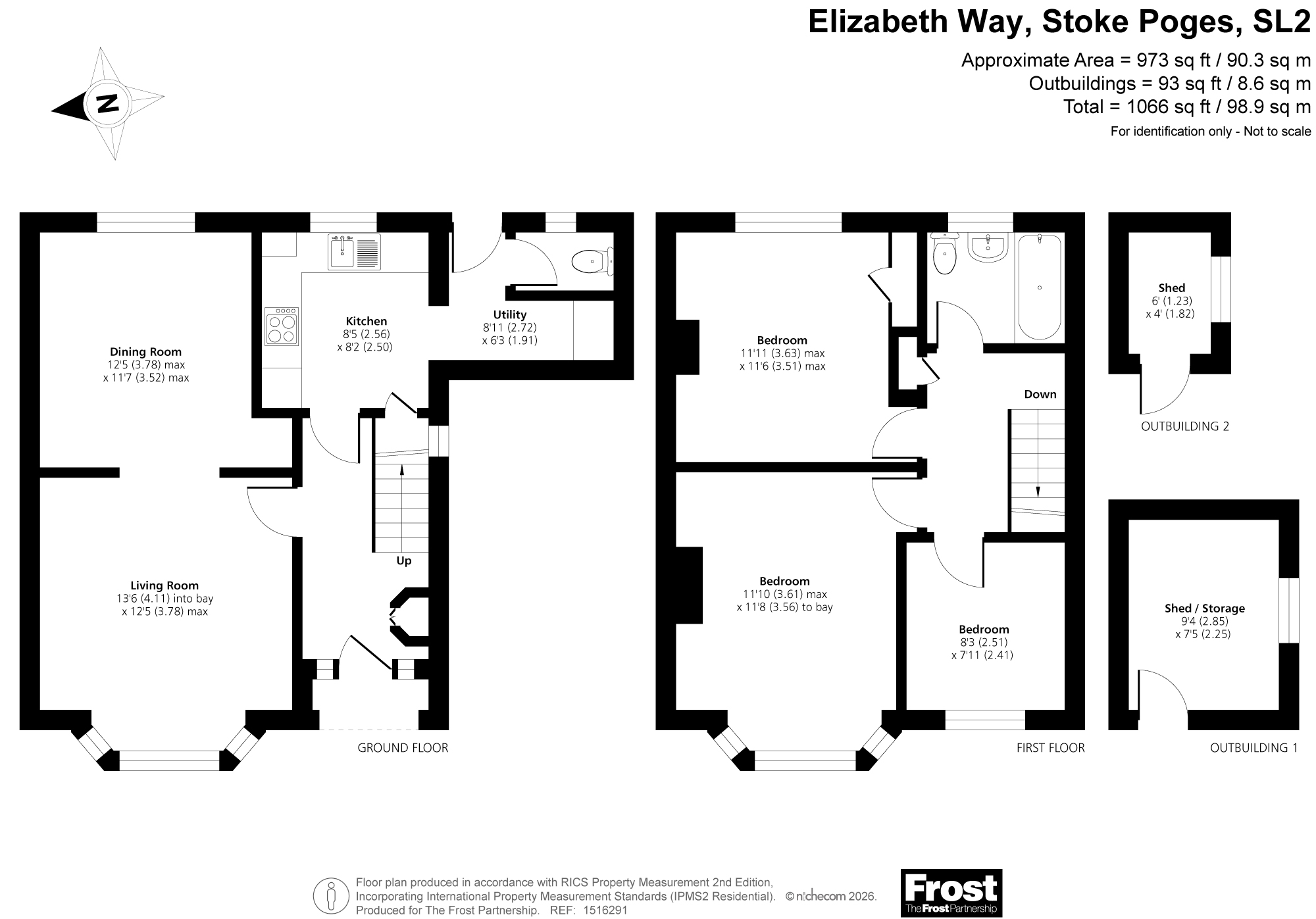 21, Elizabeth Way, Buckinghamshire floorplan