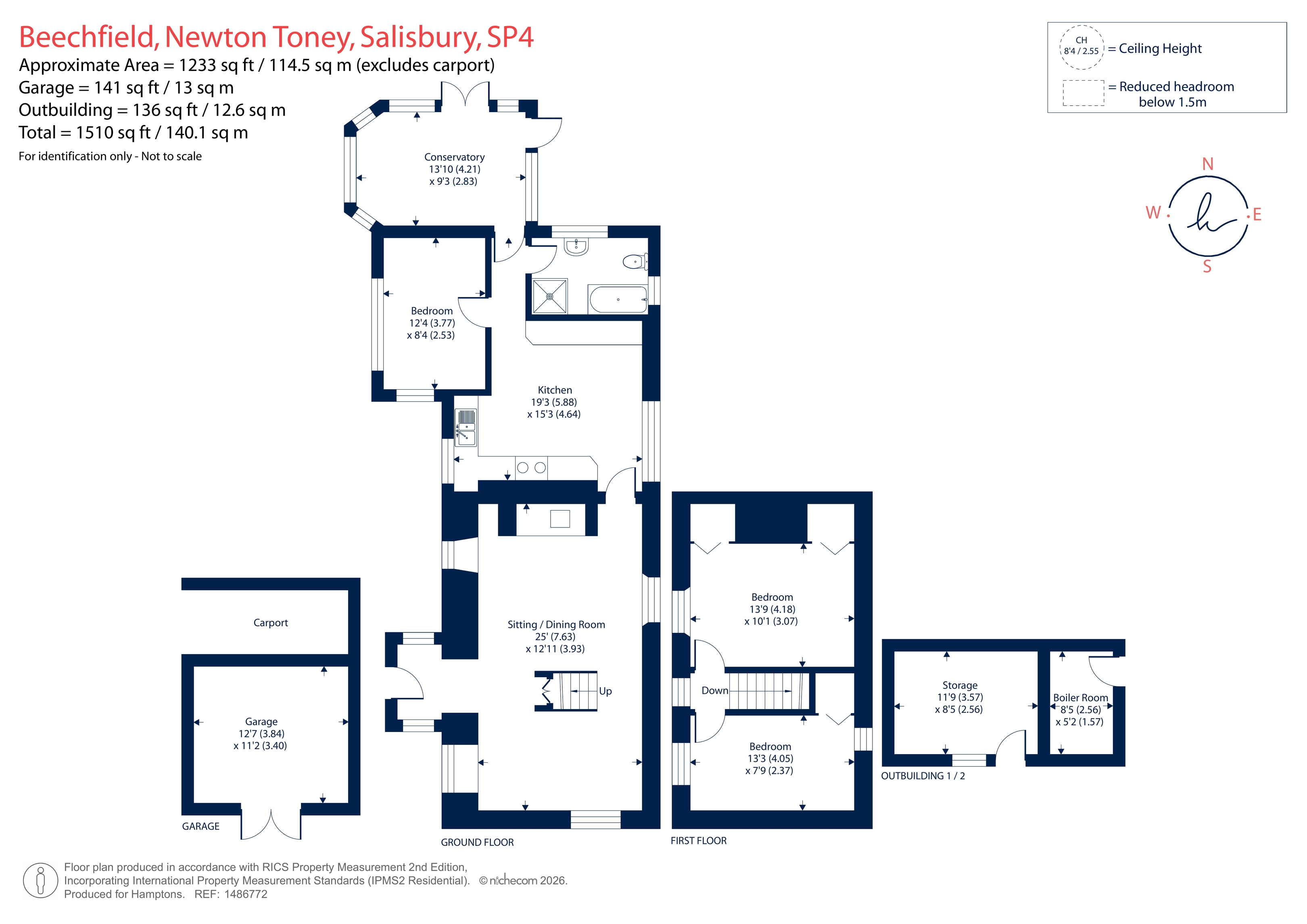 19, Beechfield, Salisbury floorplan