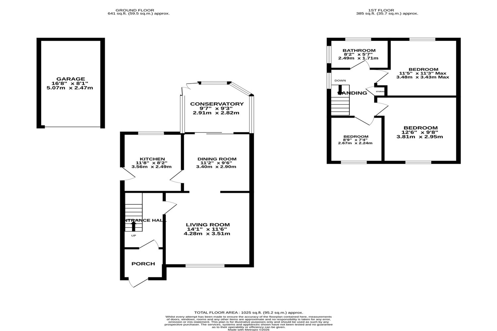 11 Fielding Avenue, Stockport floorplan