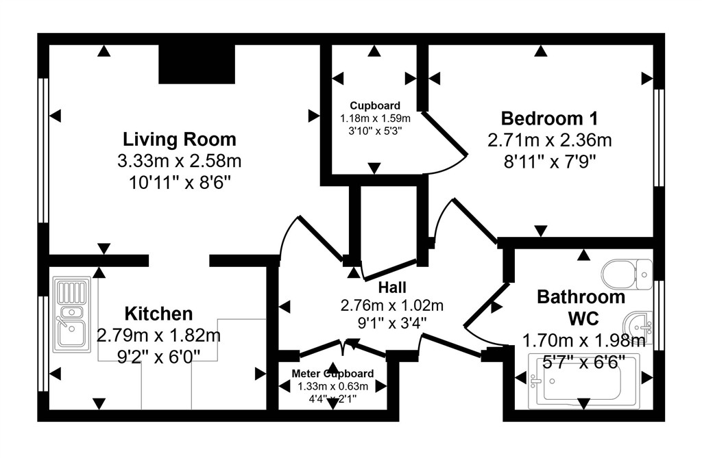 72, Poynder Road, CORSHAM floorplan