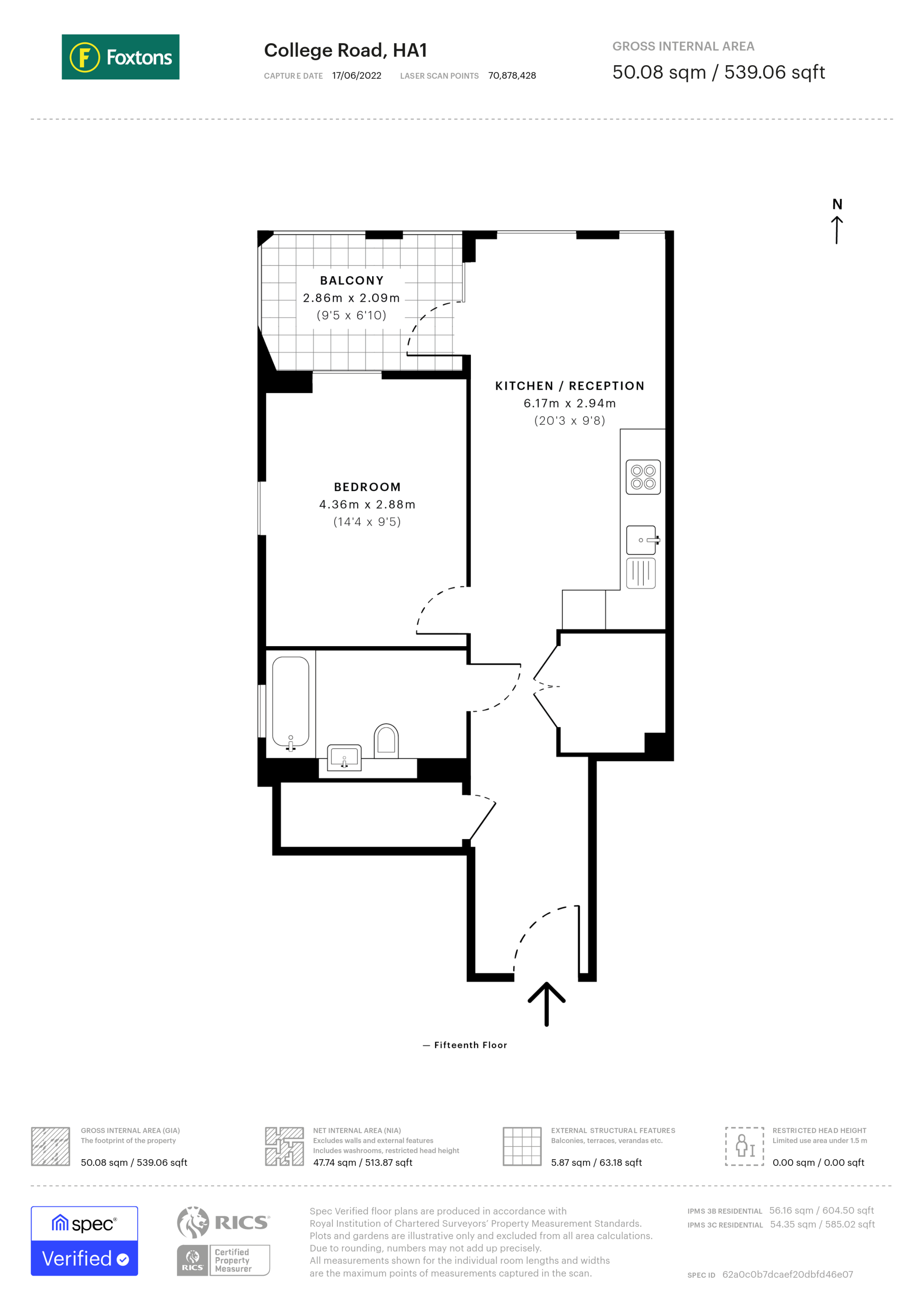 College Road, Harrow floorplan