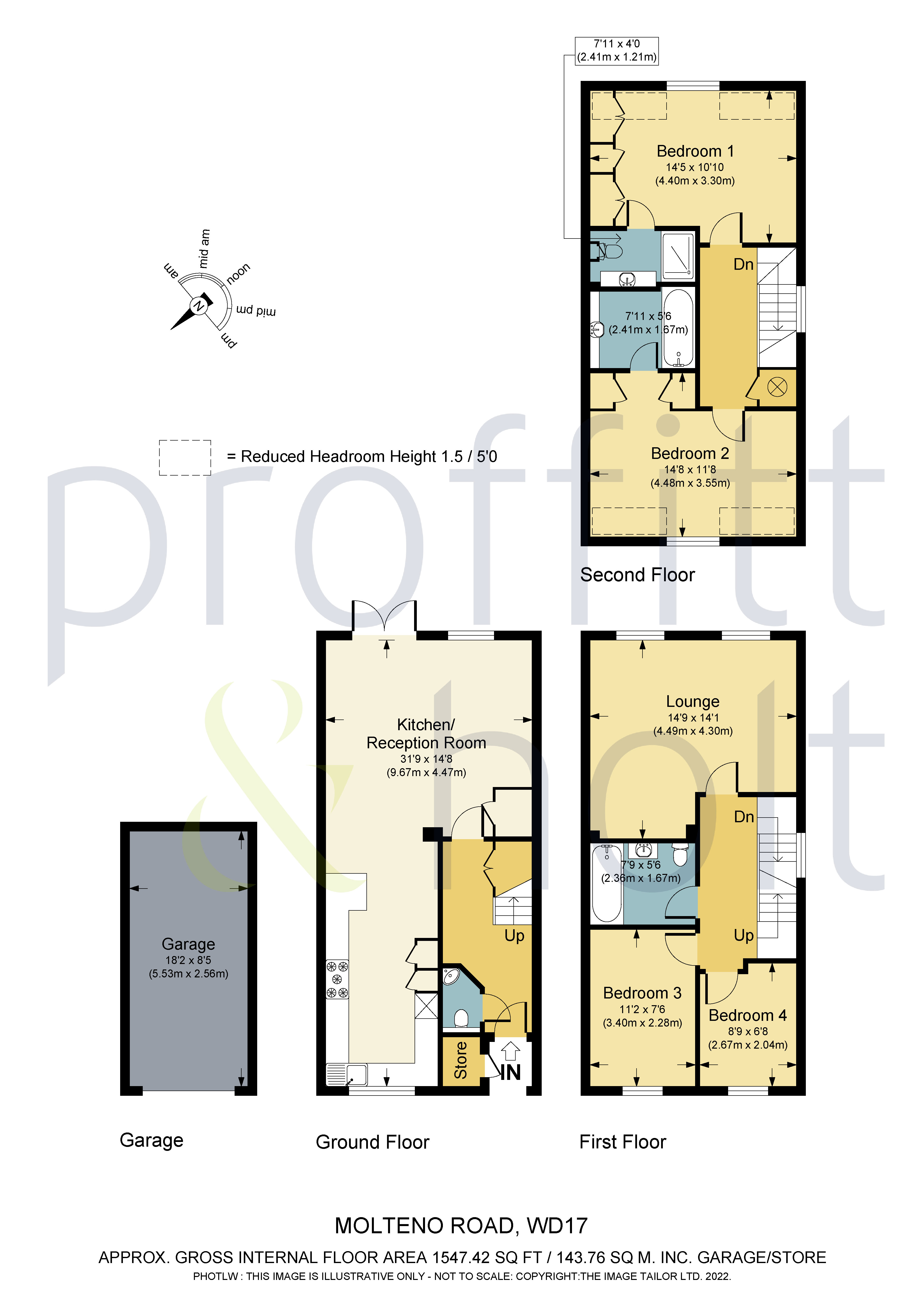 Molteno Road, Watford WD17, 4 bedroom end terrace house for sale