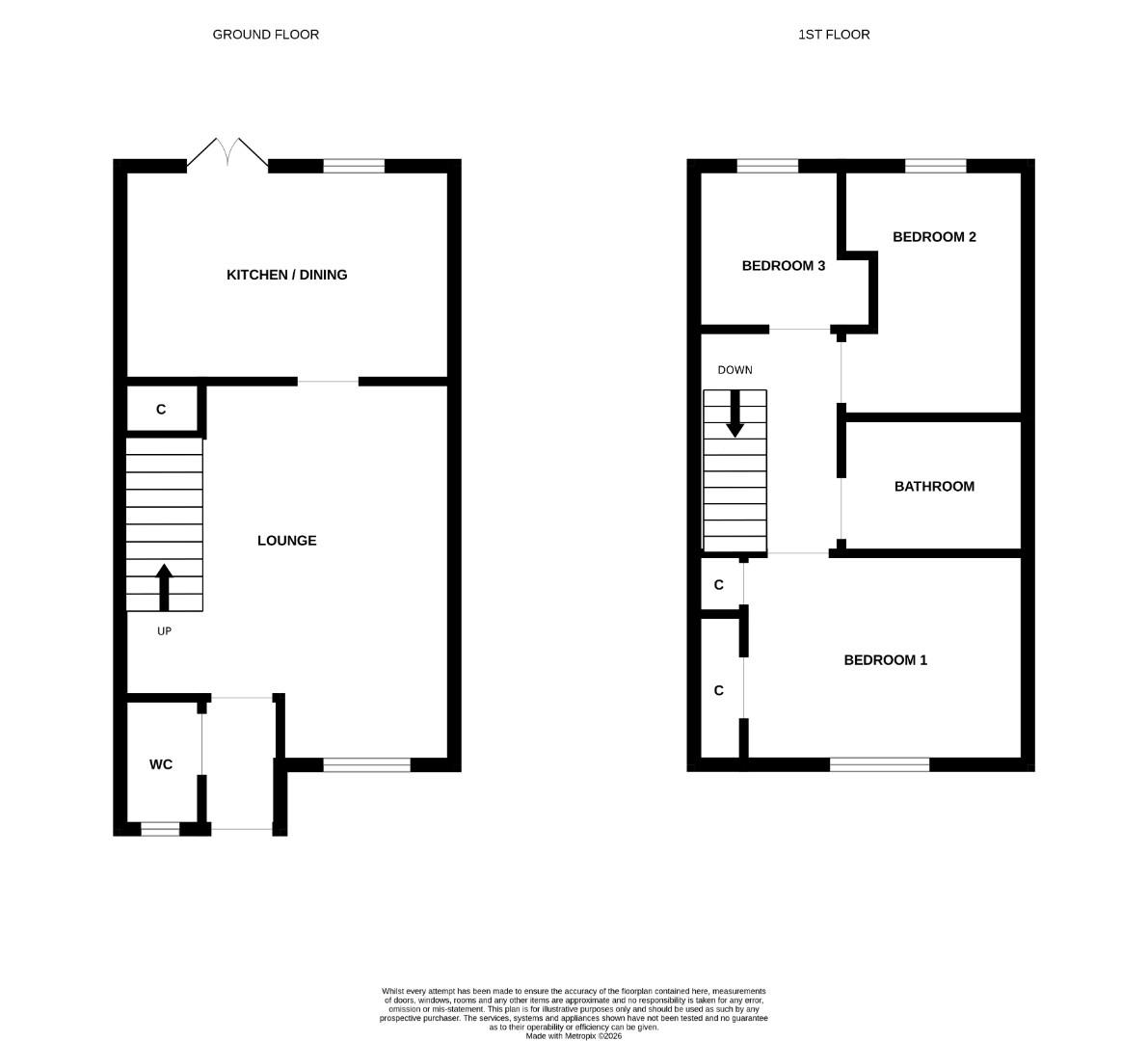 24, Auld Kirk Road, Alloa floorplan