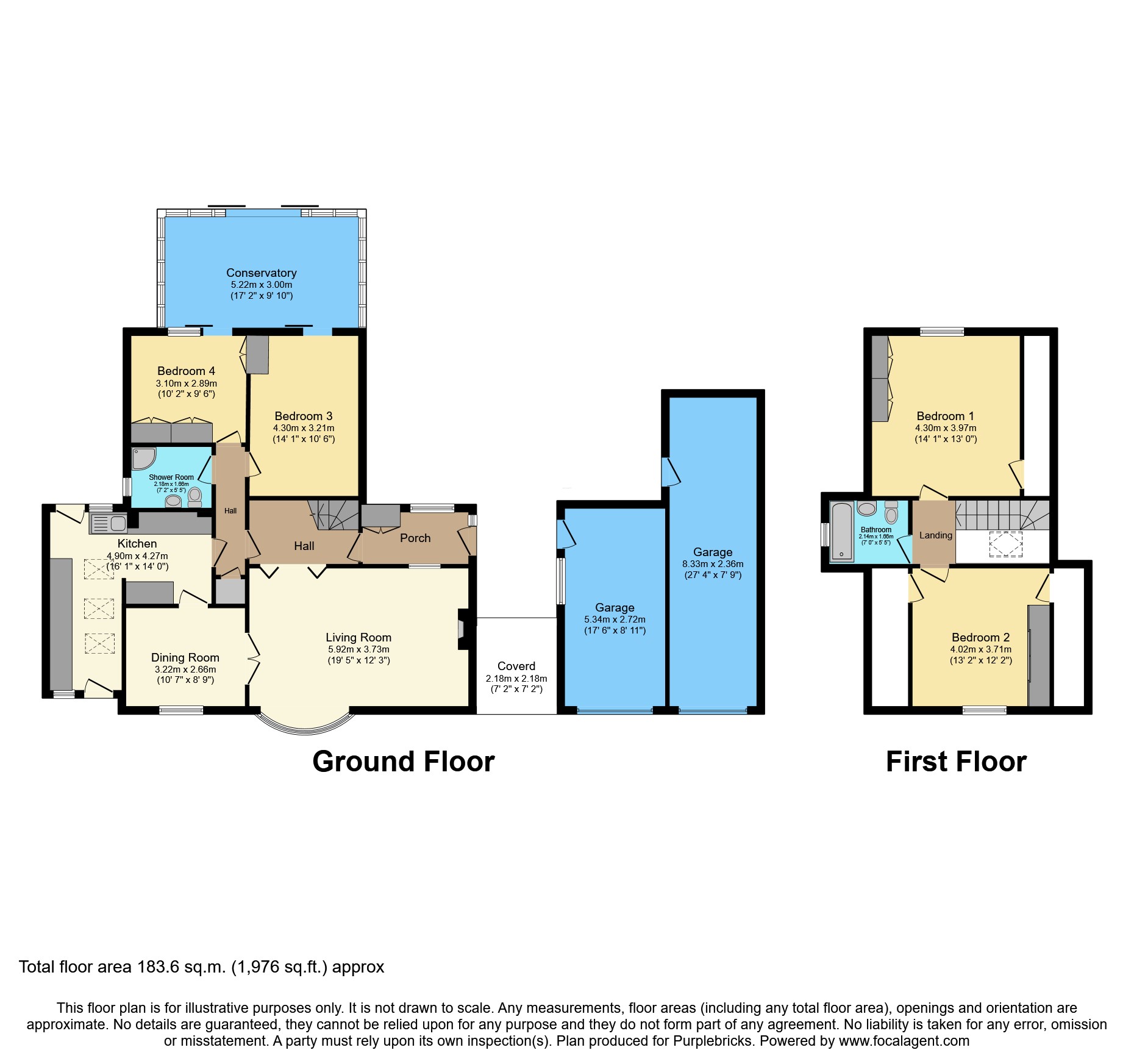 65, The Millbank, Crawley floorplan