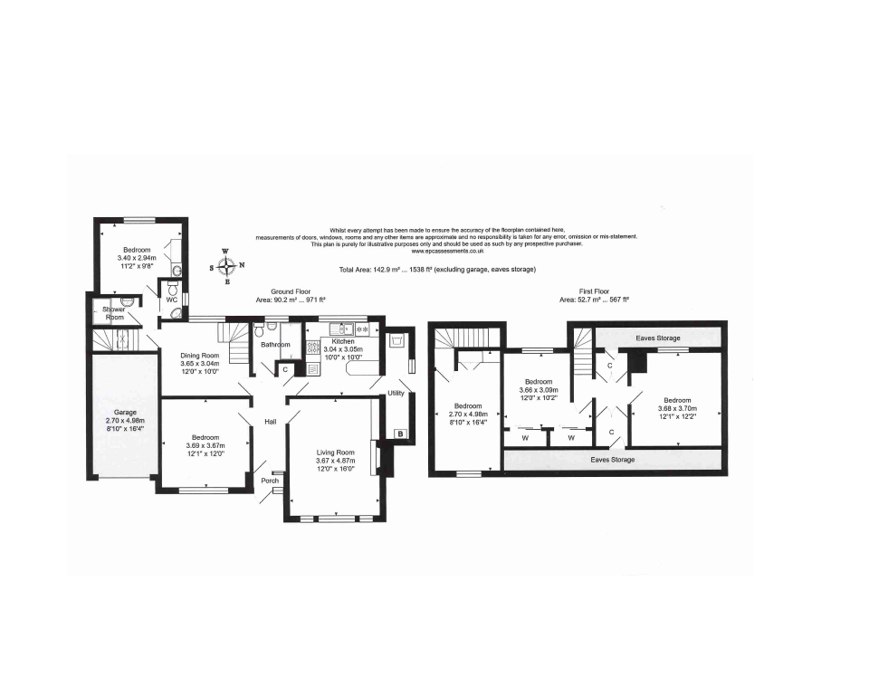 7, Sandy Leaze, Bradford On Avon floorplan