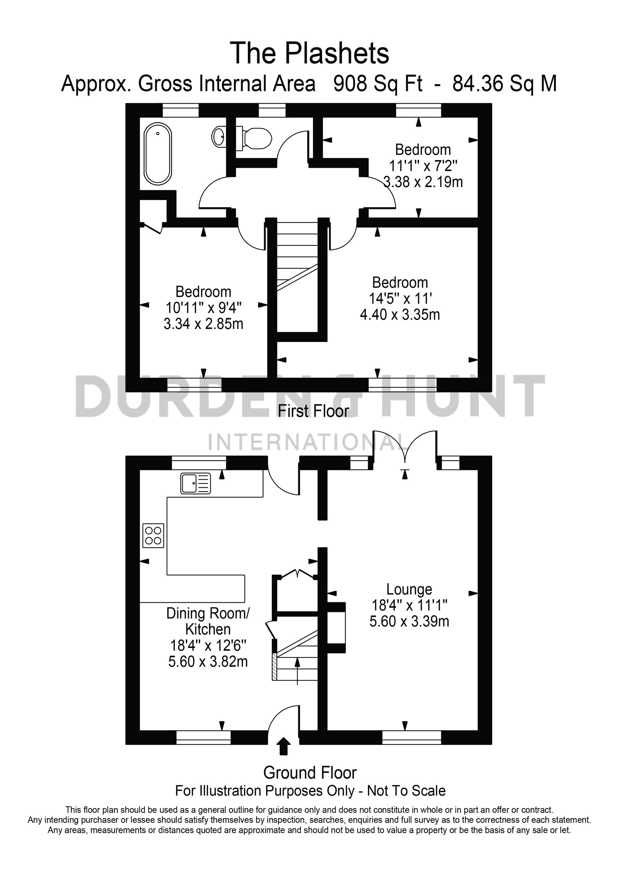 59 The Plashets, Bishop's Stortford floorplan
