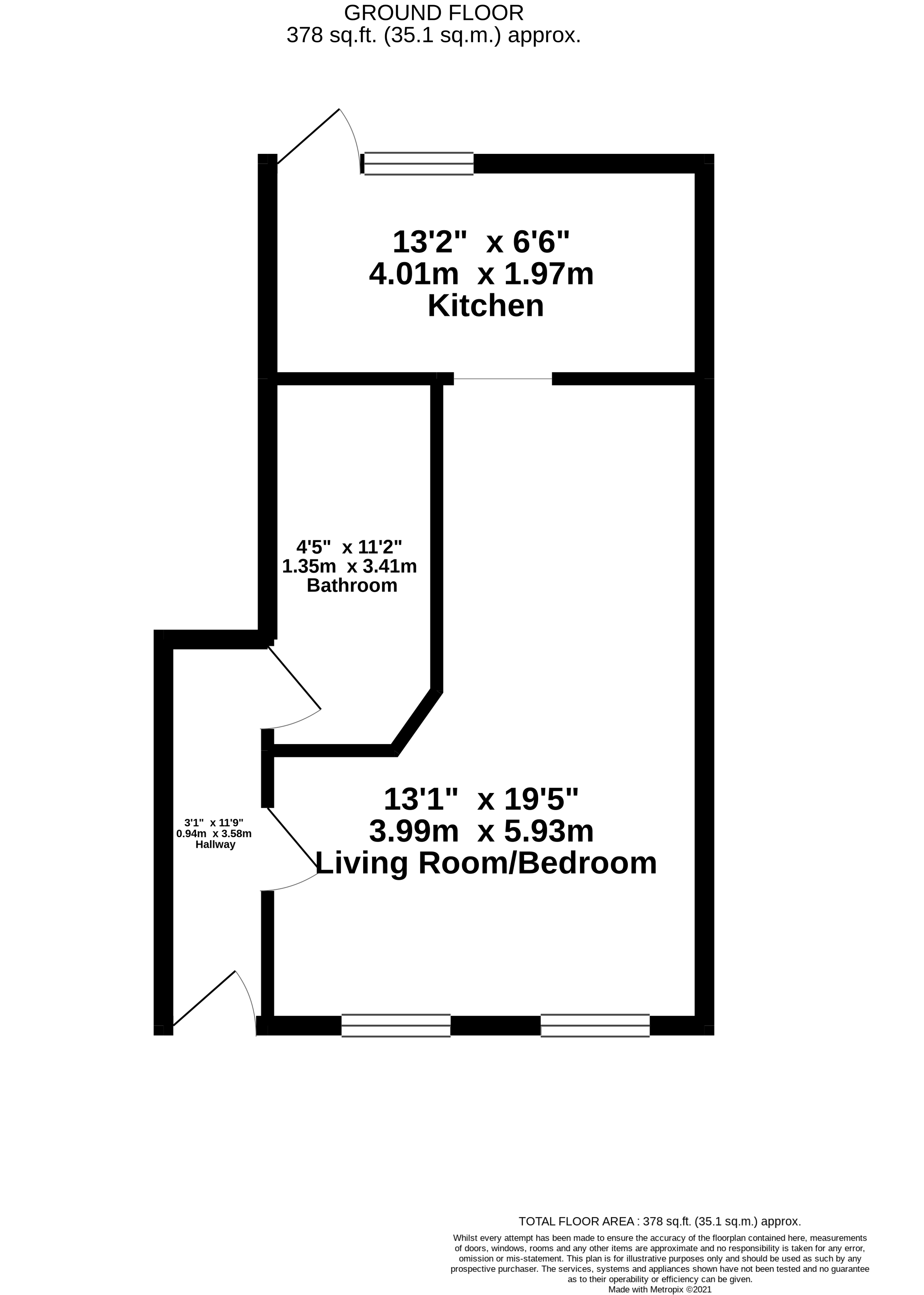 67A, Fairfield Road, West Drayton floorplan