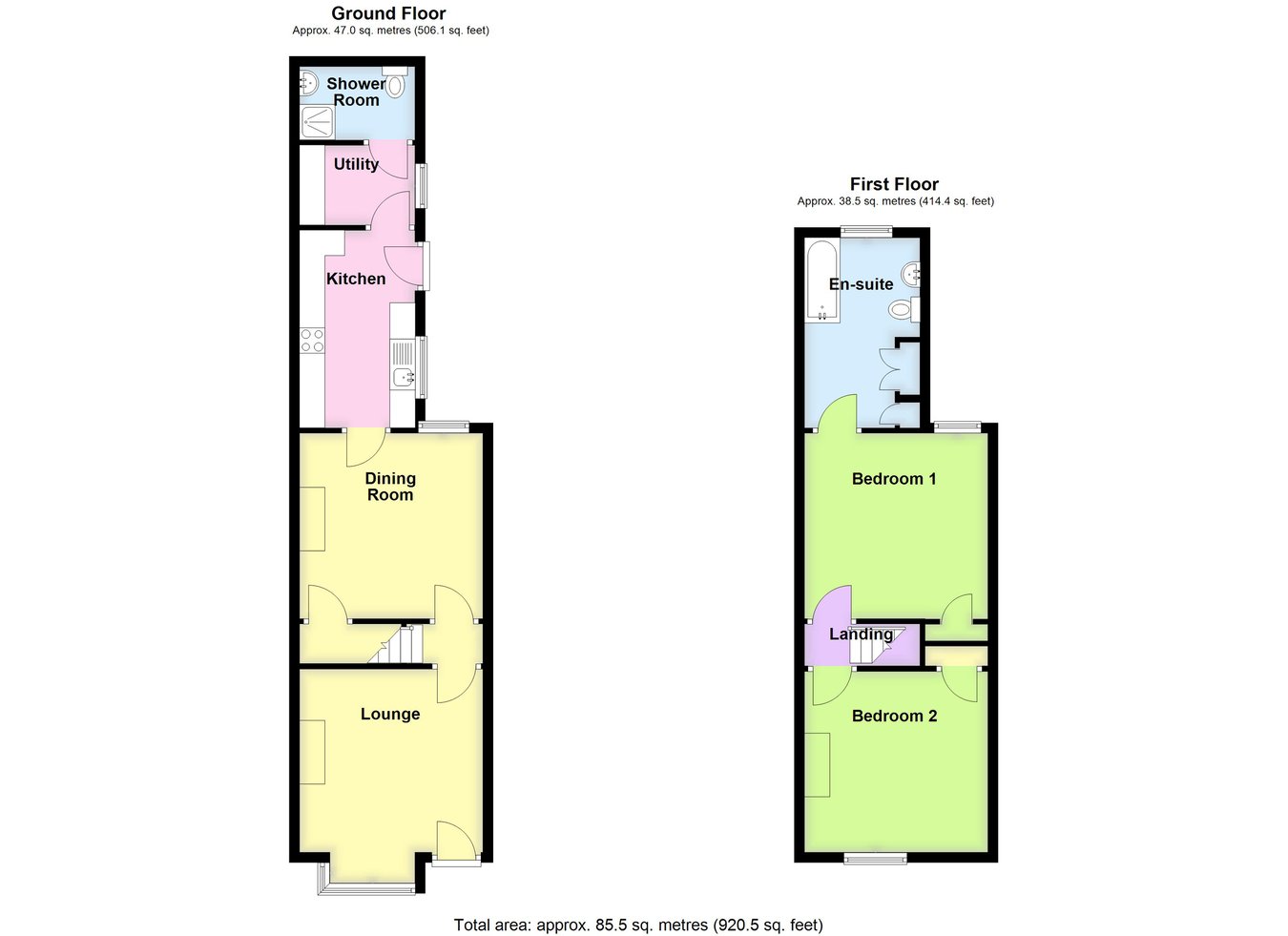 58, Hospital Lane, Boston floorplan