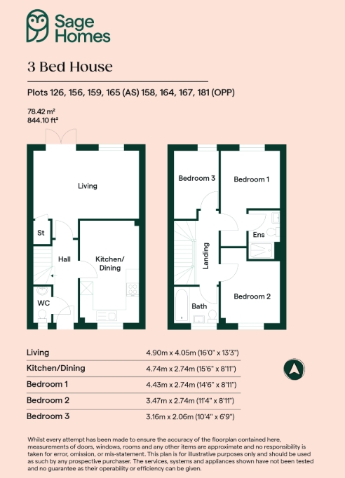 Plot 167, Nightshade Garden, Ely floorplan