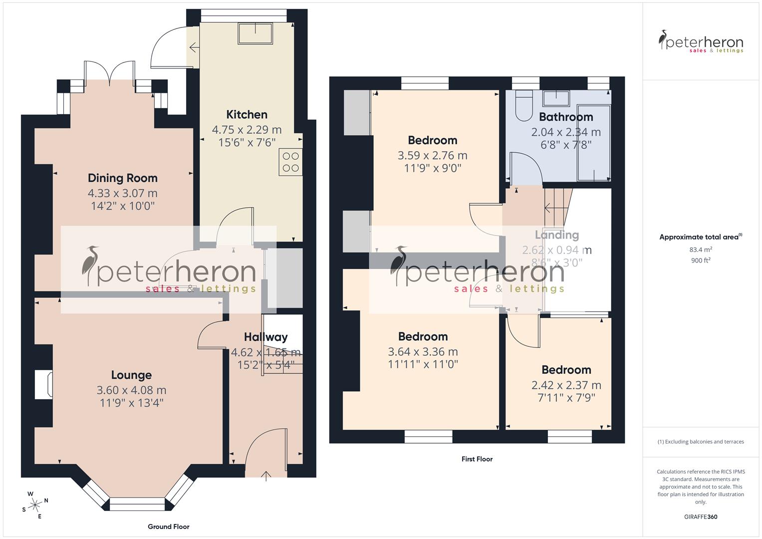 6, Nesburn Road, Sunderland floorplan
