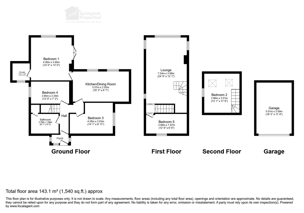 2, Bryn Mor, Holyhead floorplan