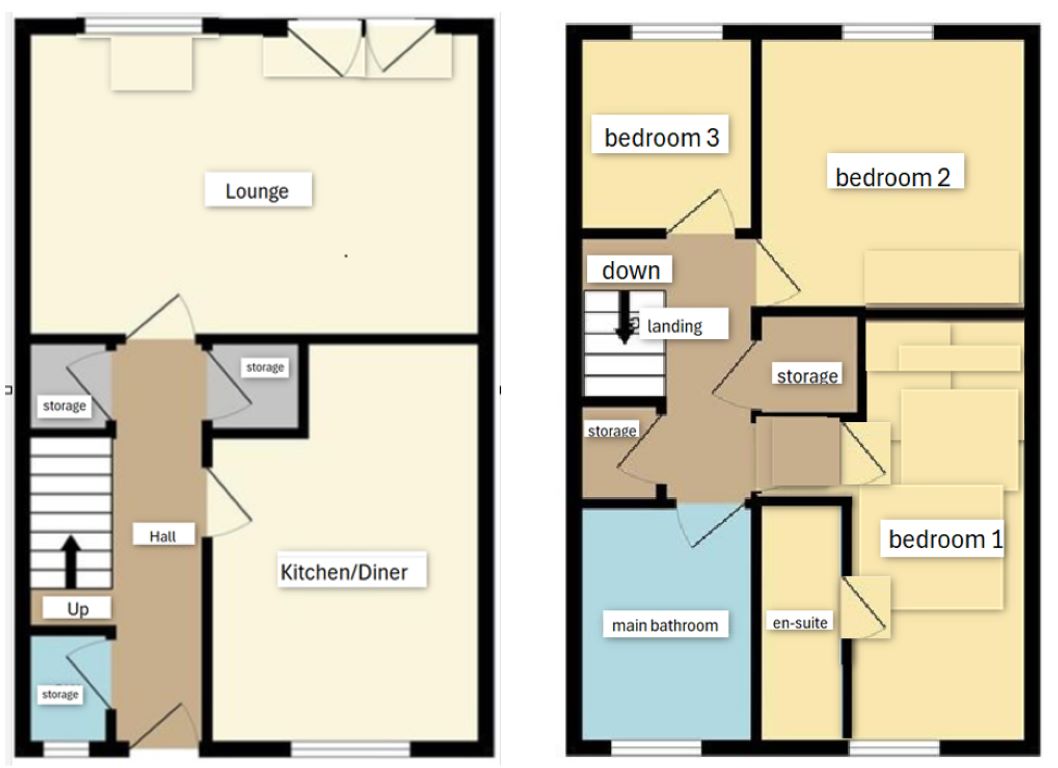 Blake Drive, Loughborough floorplan
