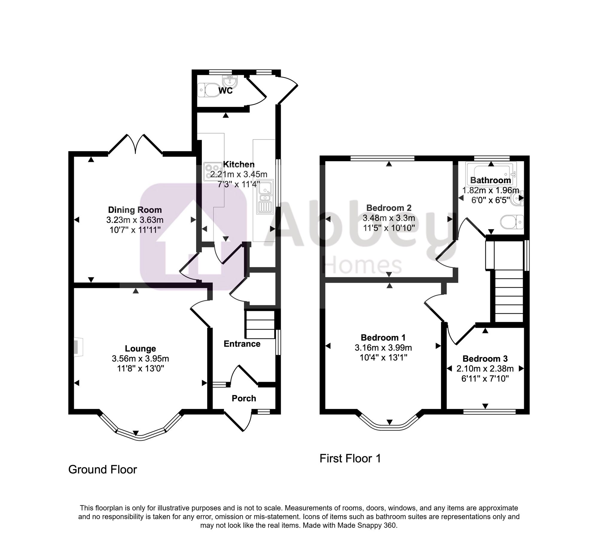 10 Avebury Avenue, Leicester floorplan