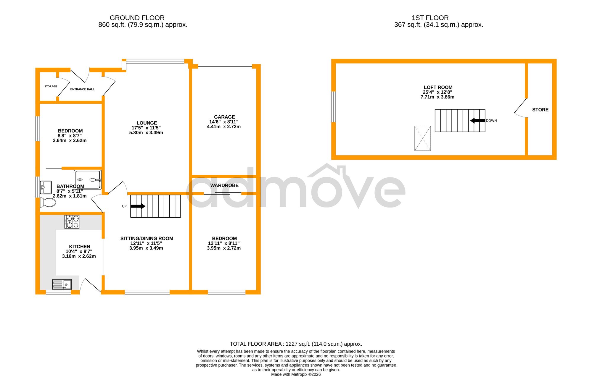 24 Orchard Street, Warrington floorplan