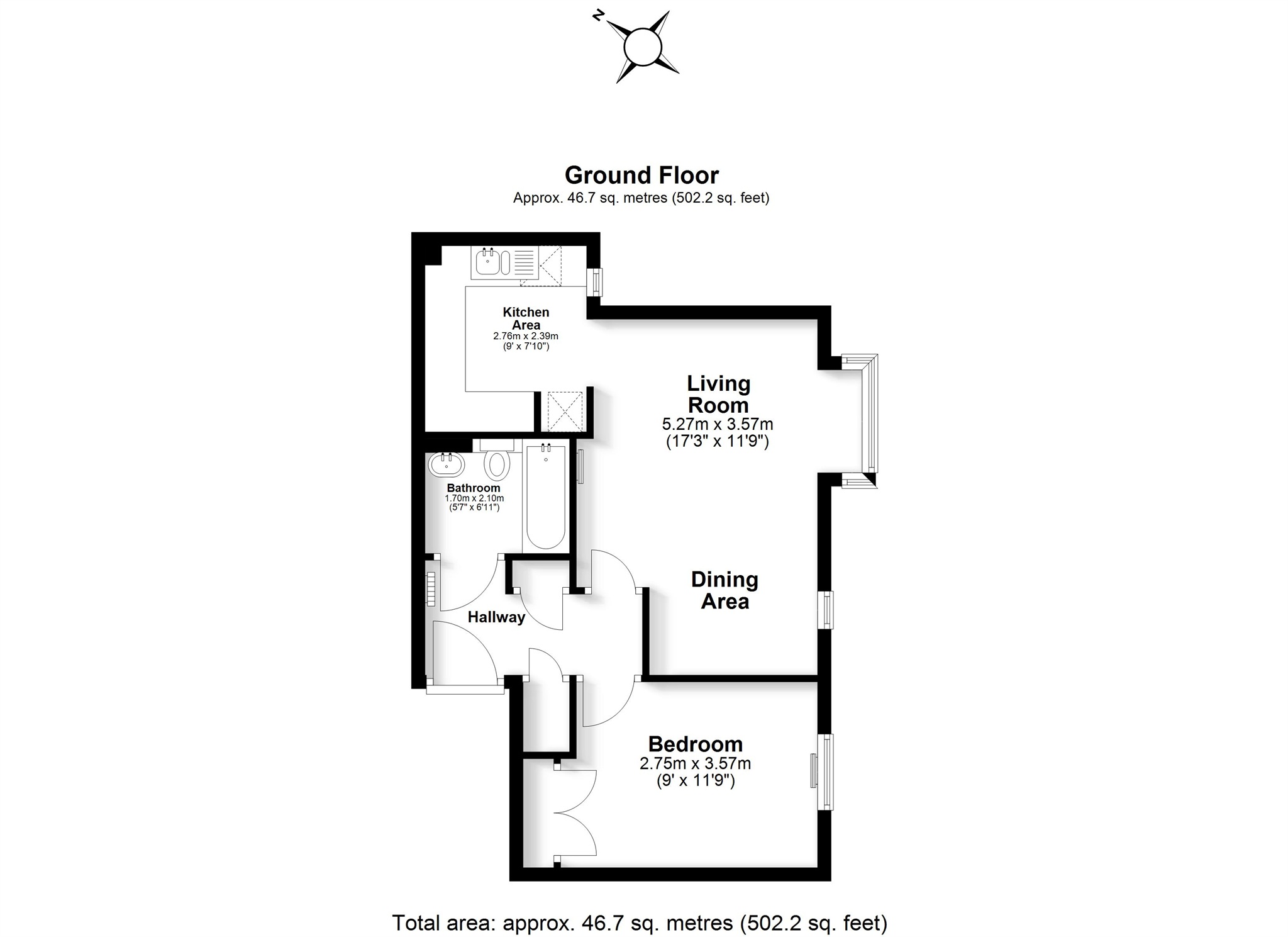 132, Vancouver Road, BROXBOURNE floorplan