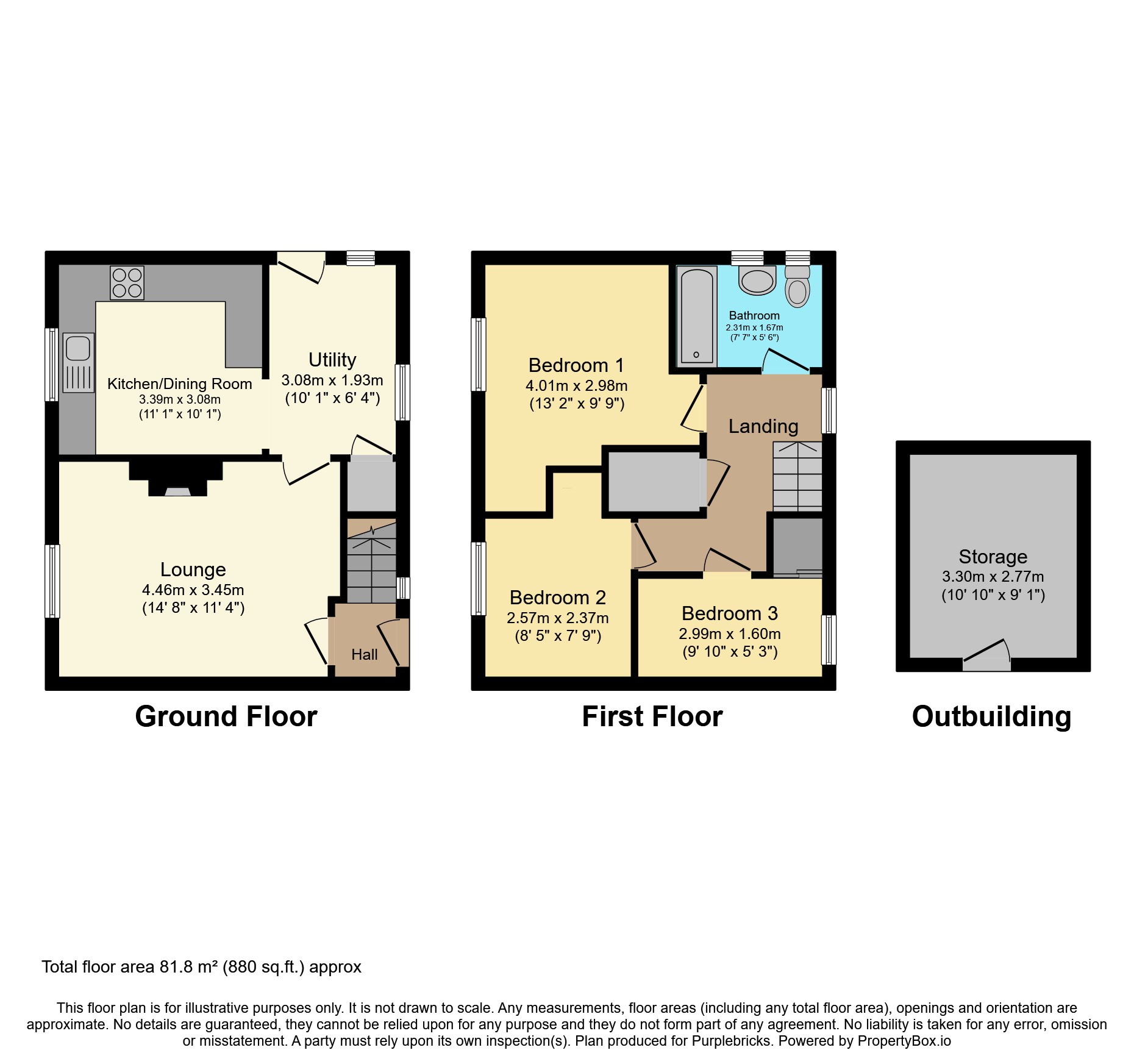 127, Pinfold Avenue, Stoke-on-Trent floorplan