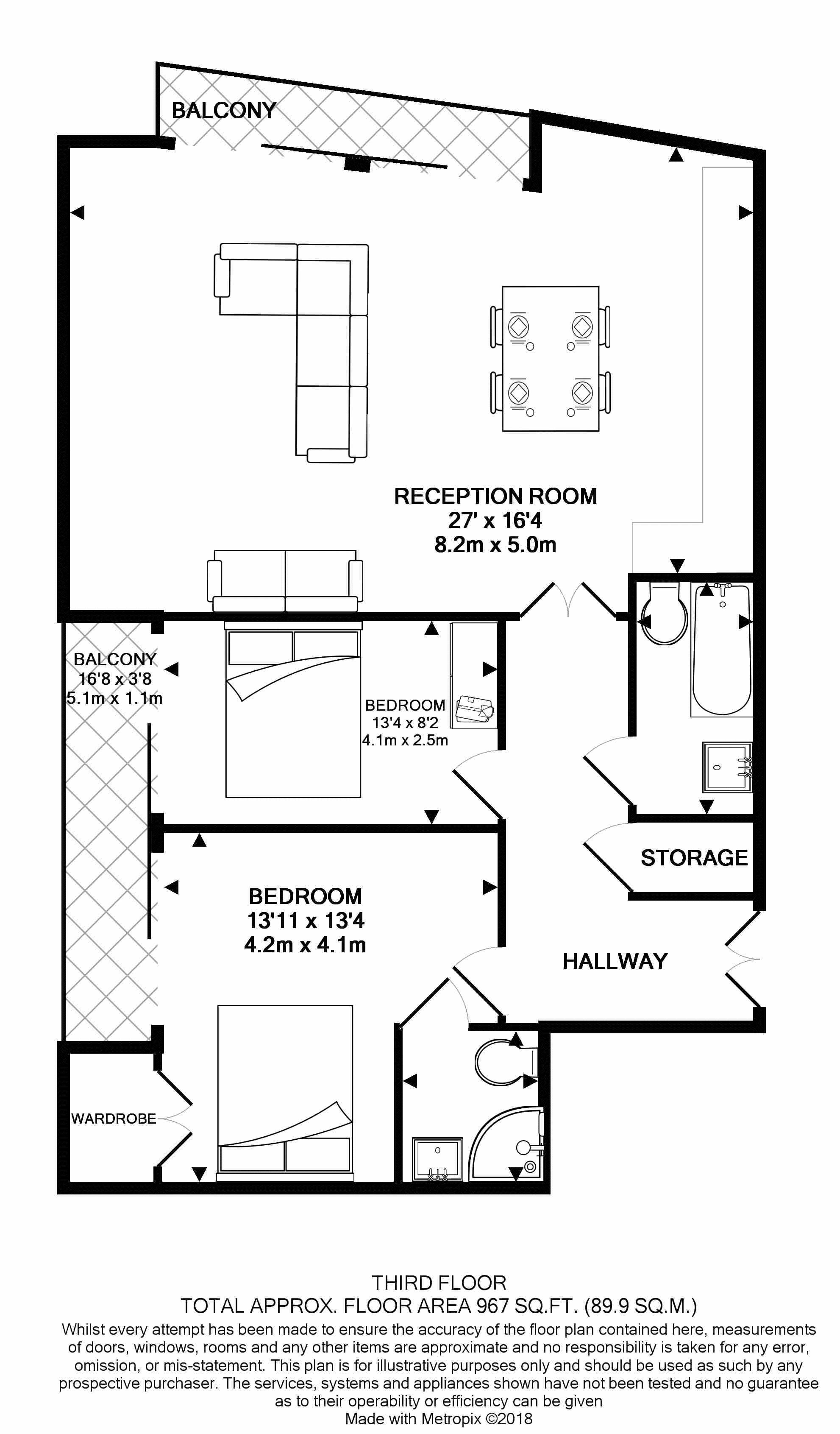 2 Bedrooms Flat to rent in Dereham Place, London EC2A