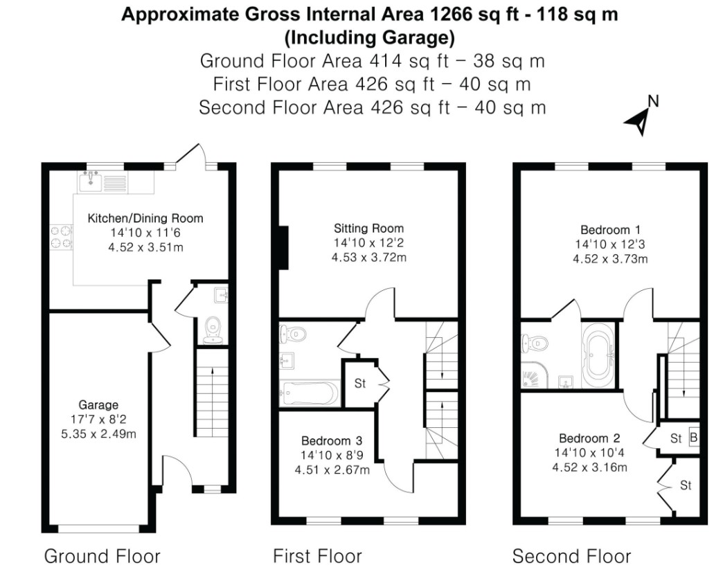 35, Mandelbrote Drive, Oxford floorplan