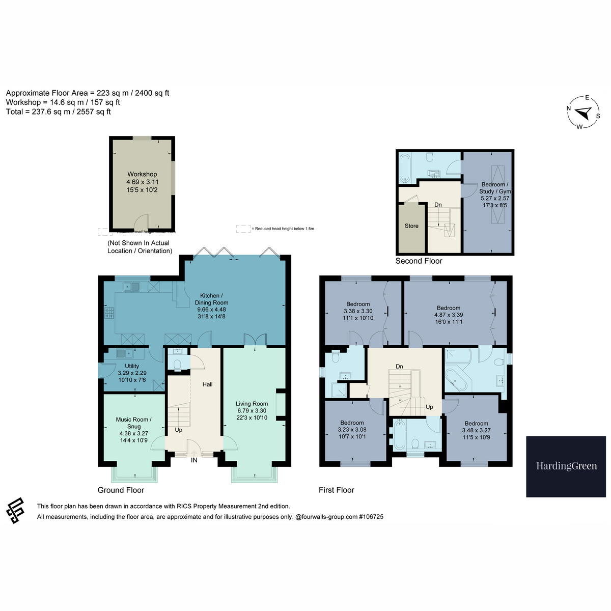 31, Belle Vue Road, Henley-on-Thames floorplan