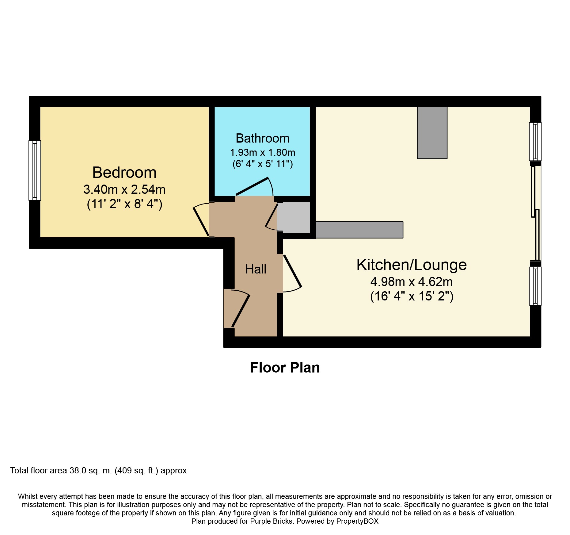 1 Bedrooms Flat for sale in Tallow Gate, Chelmsford CM3
