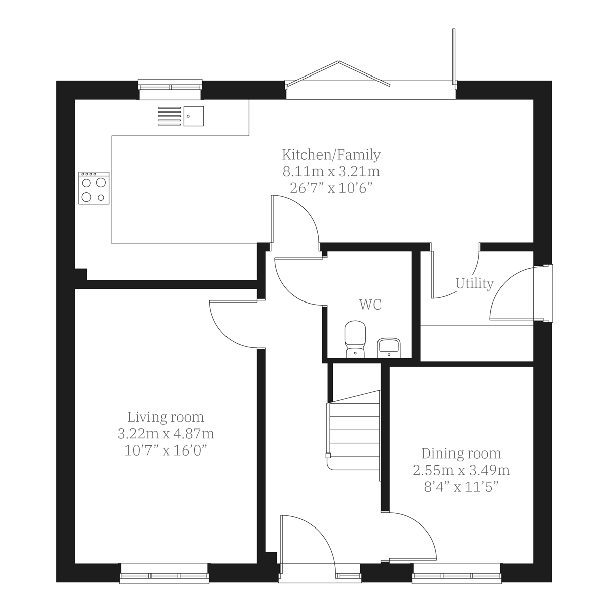 Plot 12 The Orchards,, Brixham Road, Devon floorplan