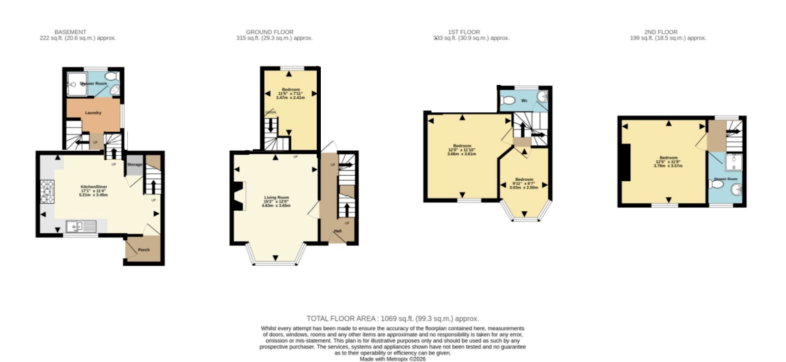 75, Trinity Square, Kent floorplan