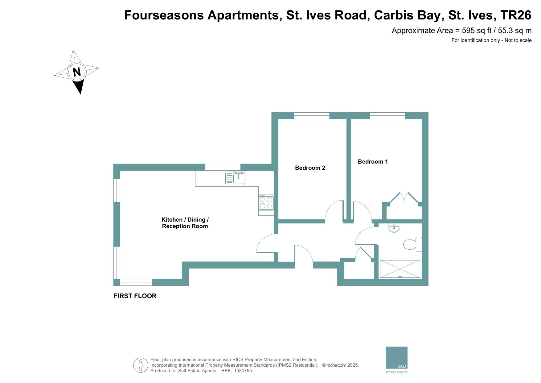 6 Four Seasons, St Ives Road, Carbis Bay floorplan
