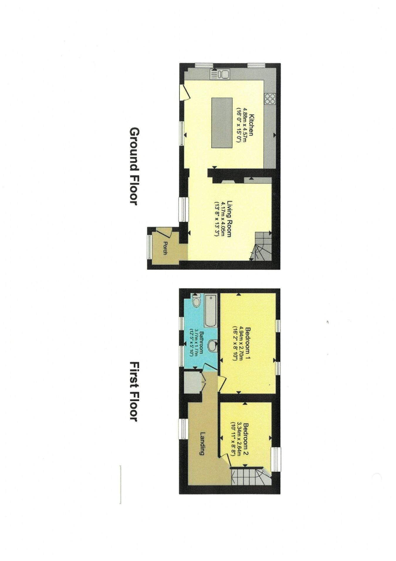 Delfryn, Panteg Cross, Llandysul floorplan
