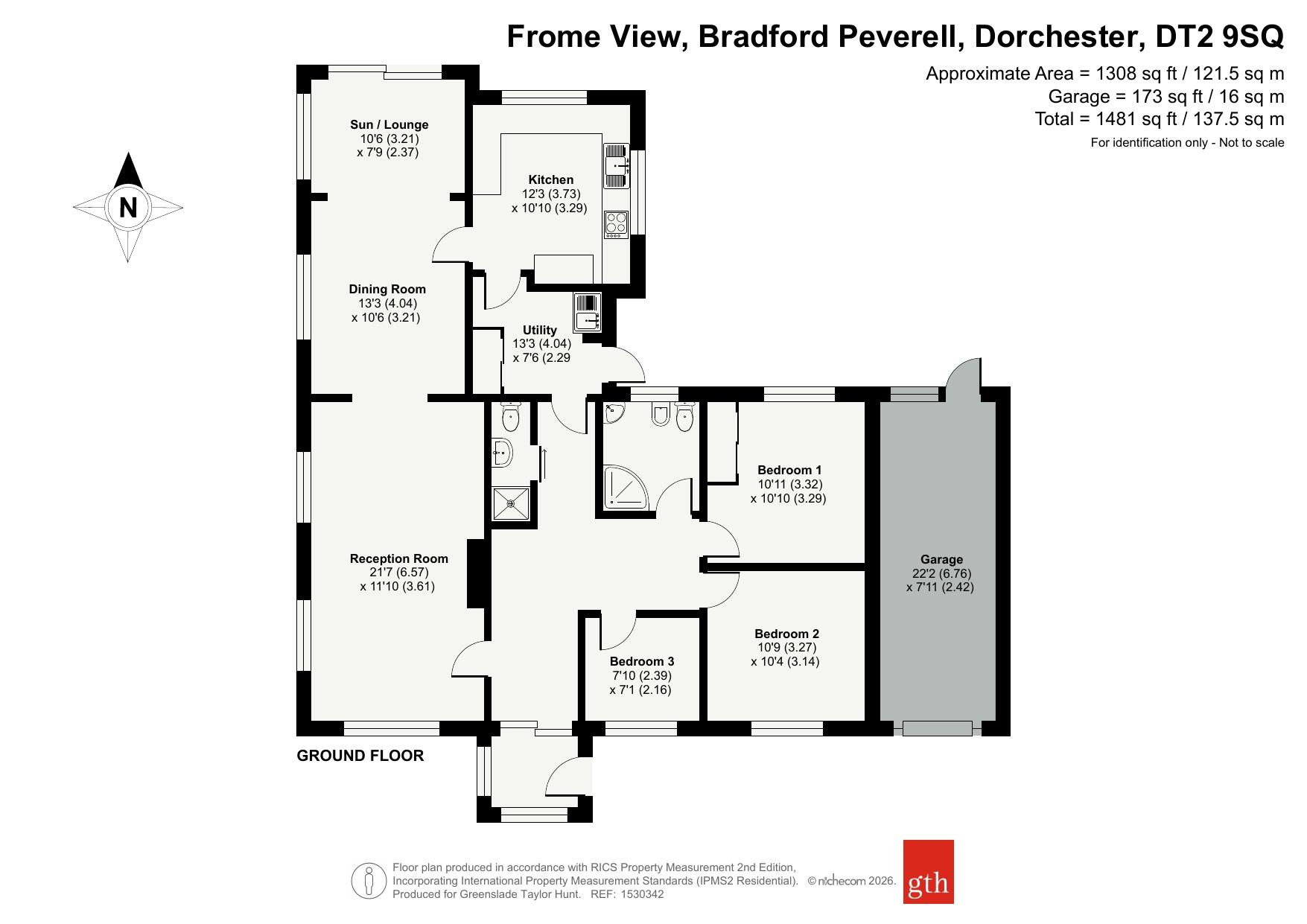 4 Frome View,, Bradford Peverell, Dorset floorplan