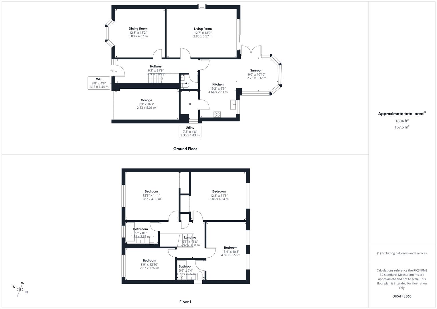 75, Kestrel Way, Aylesbury floorplan