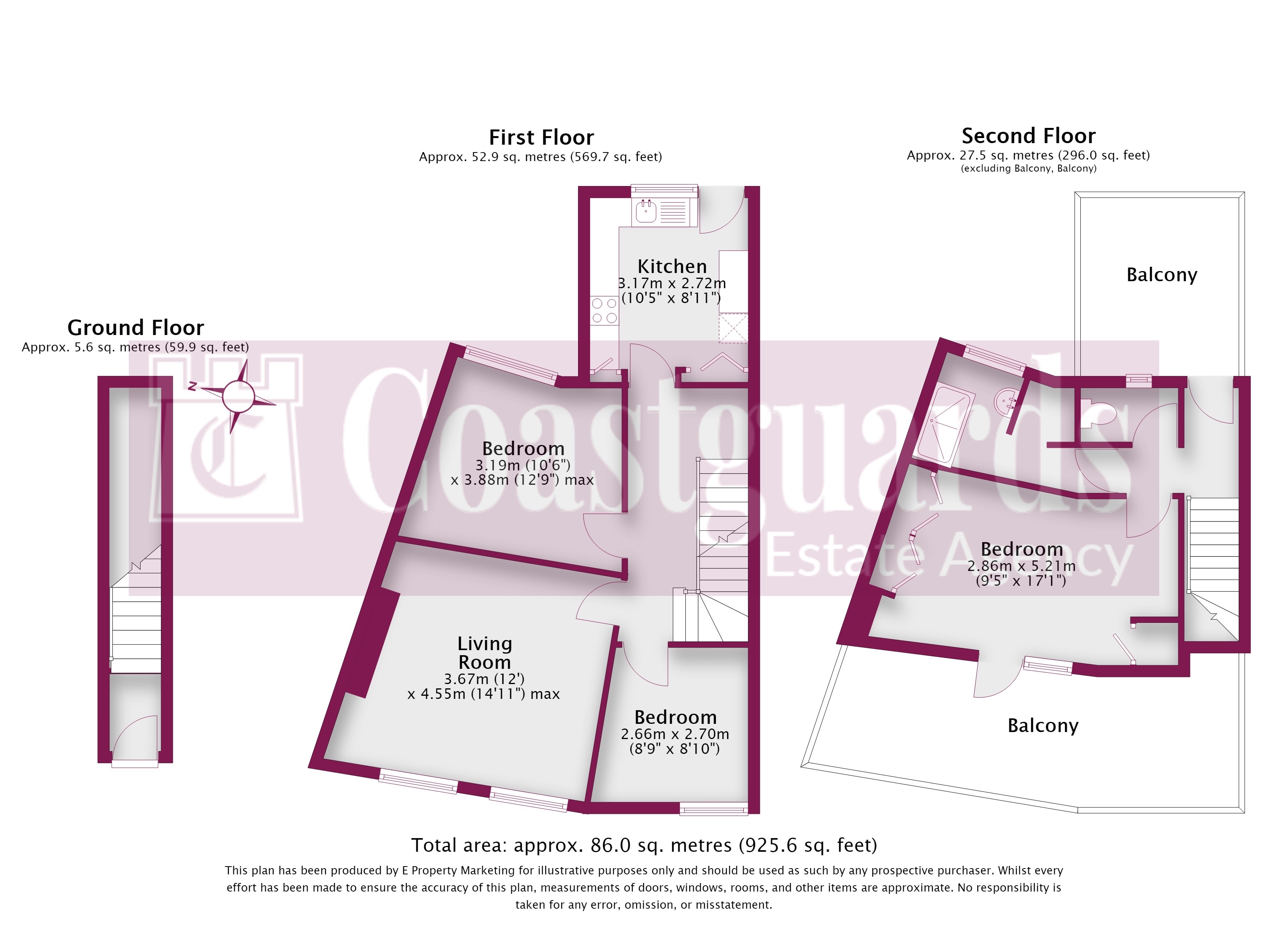 5a Coastguards Parade, 109, Barrack Lane, Aldwick, Bognor Regis, West Sussex floorplan