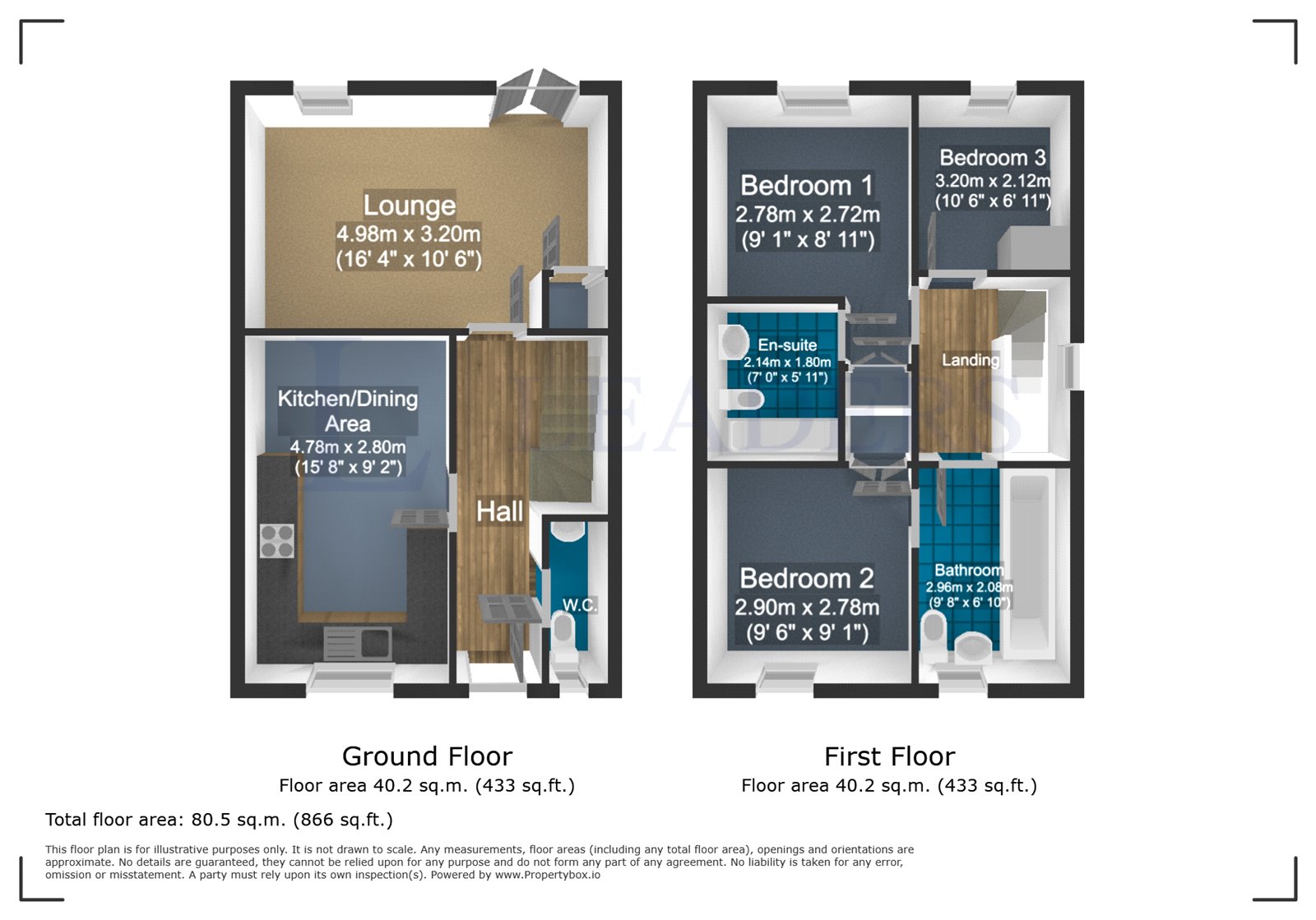 8, Baron Way, Halstead floorplan