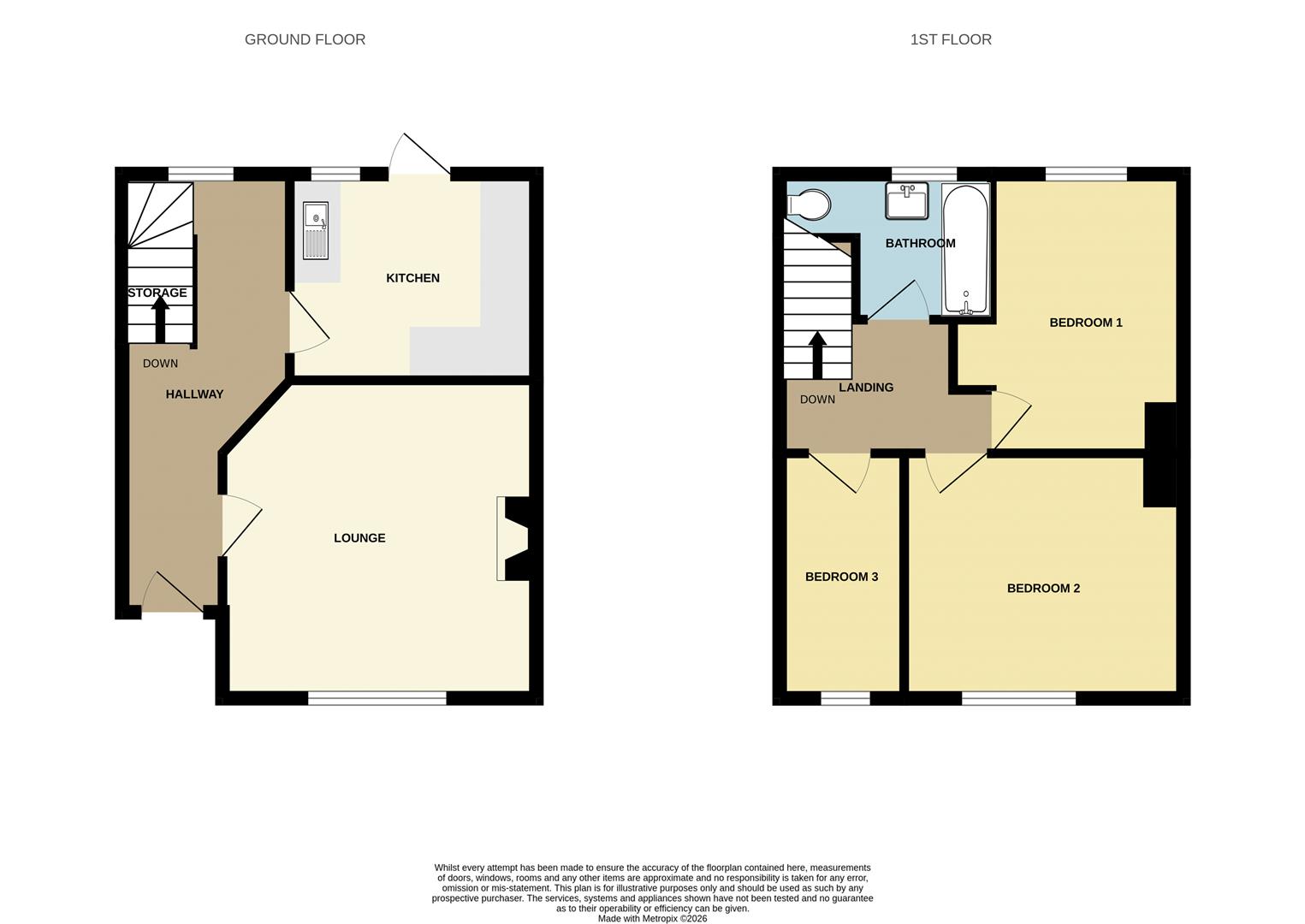47, Verney Road, Dagenham floorplan