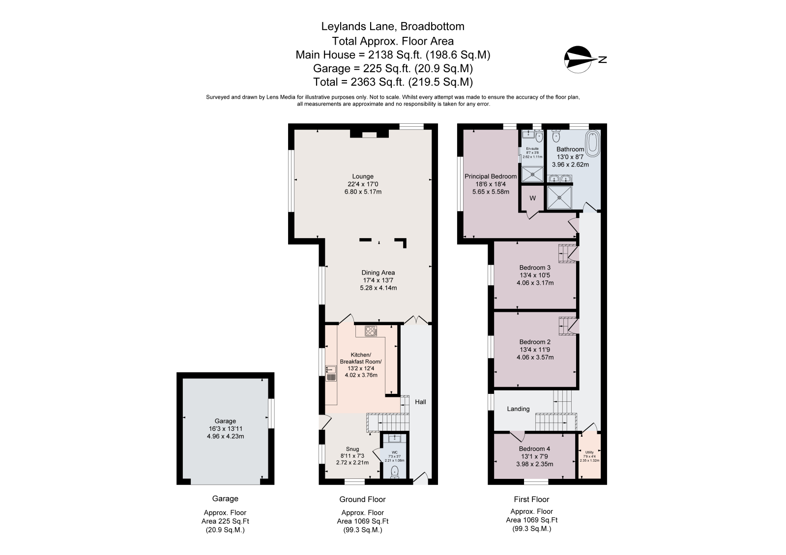 1 Bothams Hall Farm,, Broadbottom, Greater Manchester floorplan