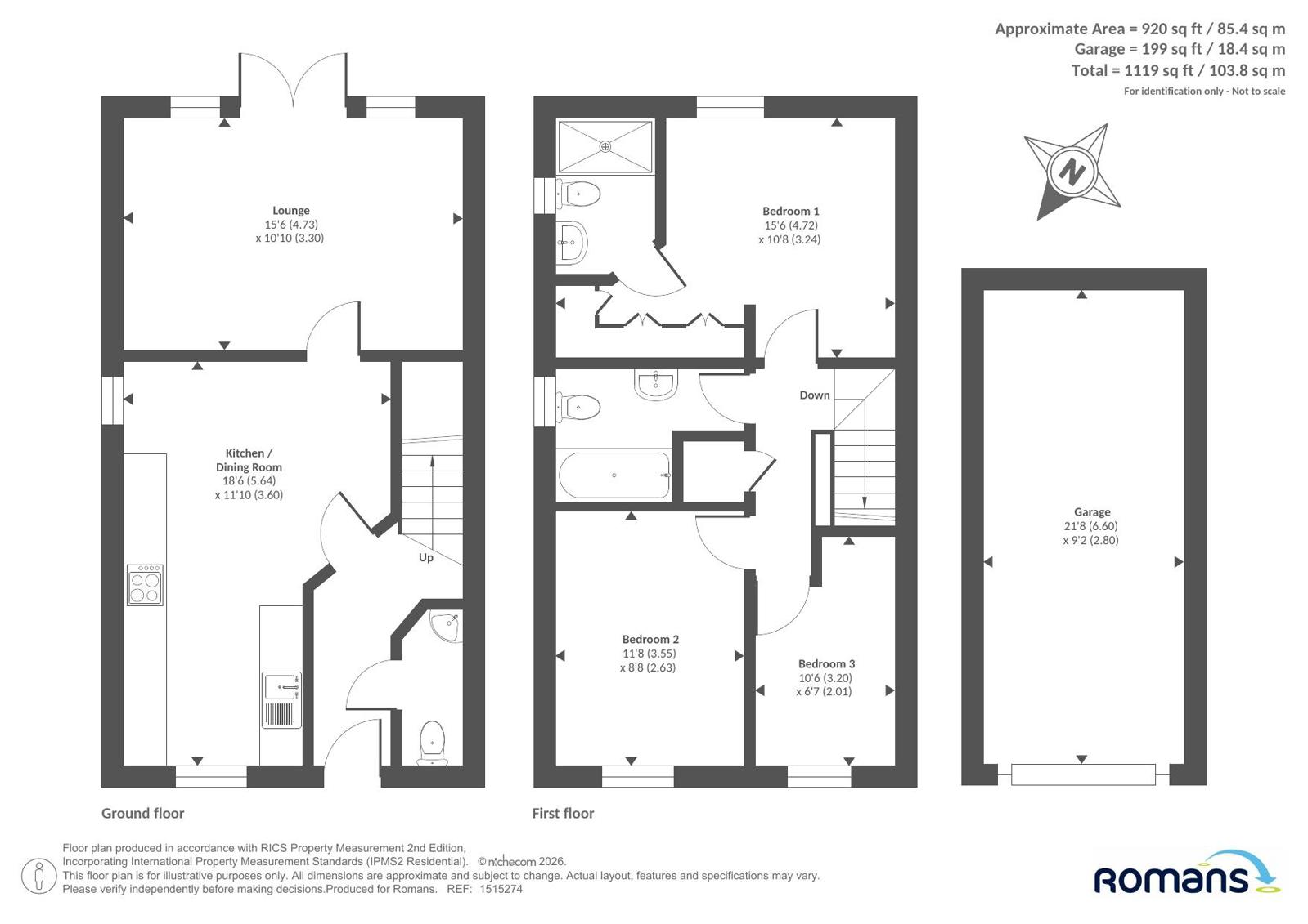 6, Fingal Crescent, Wokingham floorplan