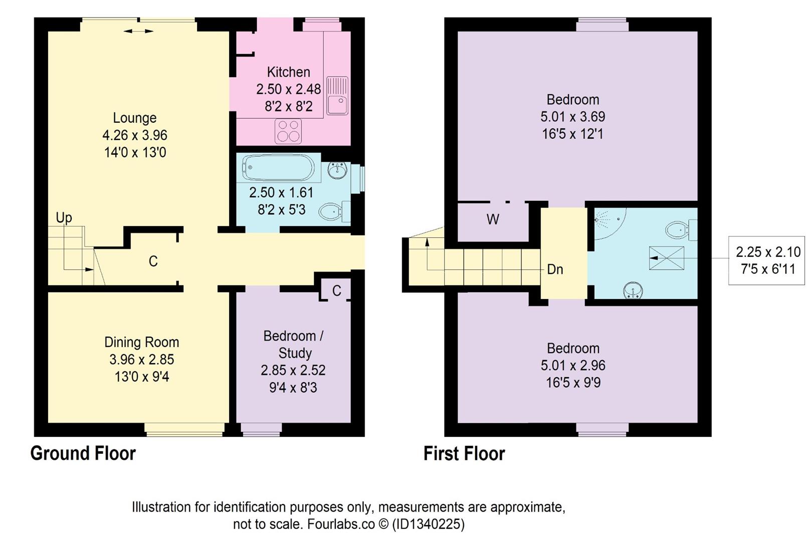 13, Grangehill Drive, Dundee floorplan