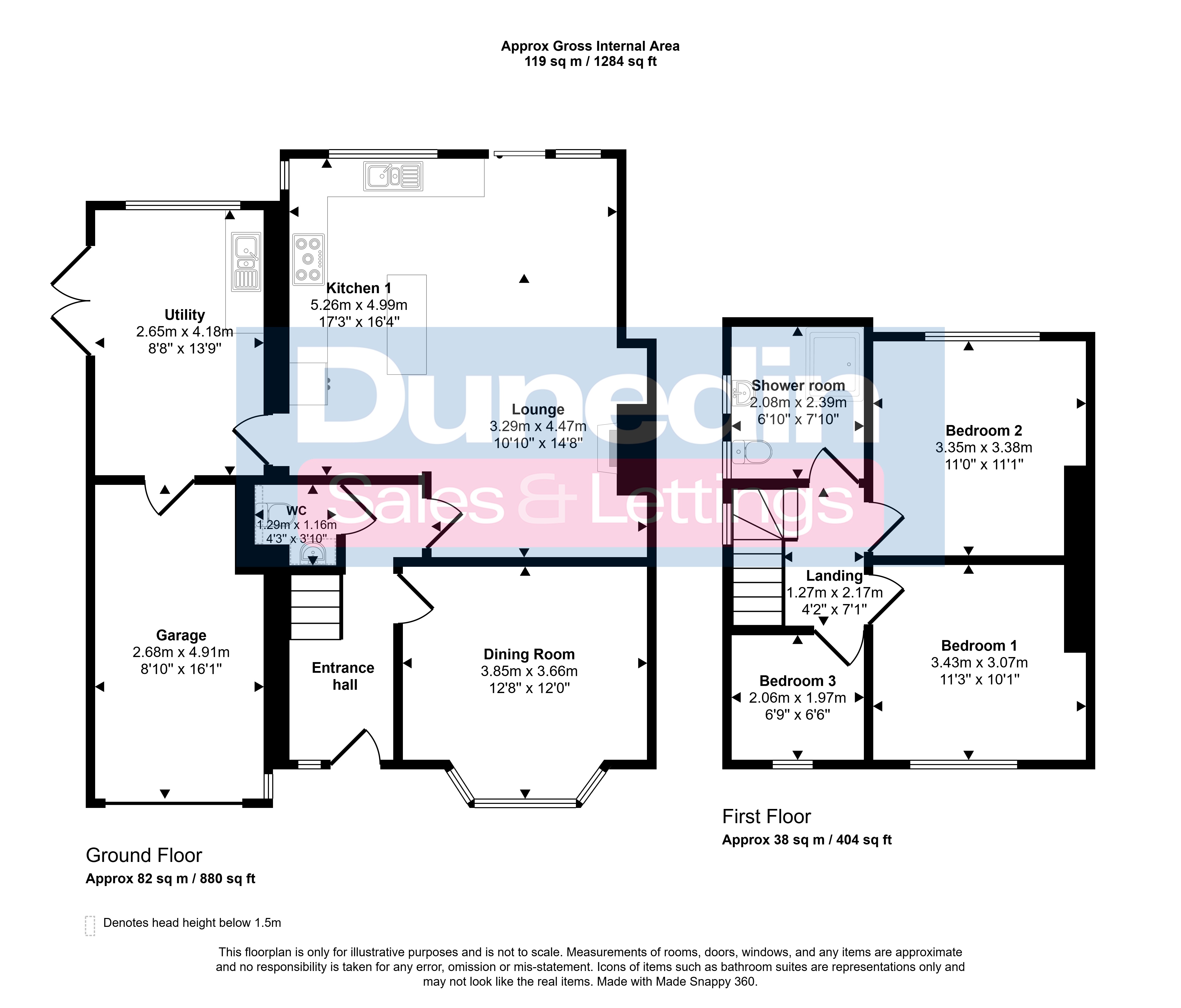 2, Birch Road, Birmingham floorplan